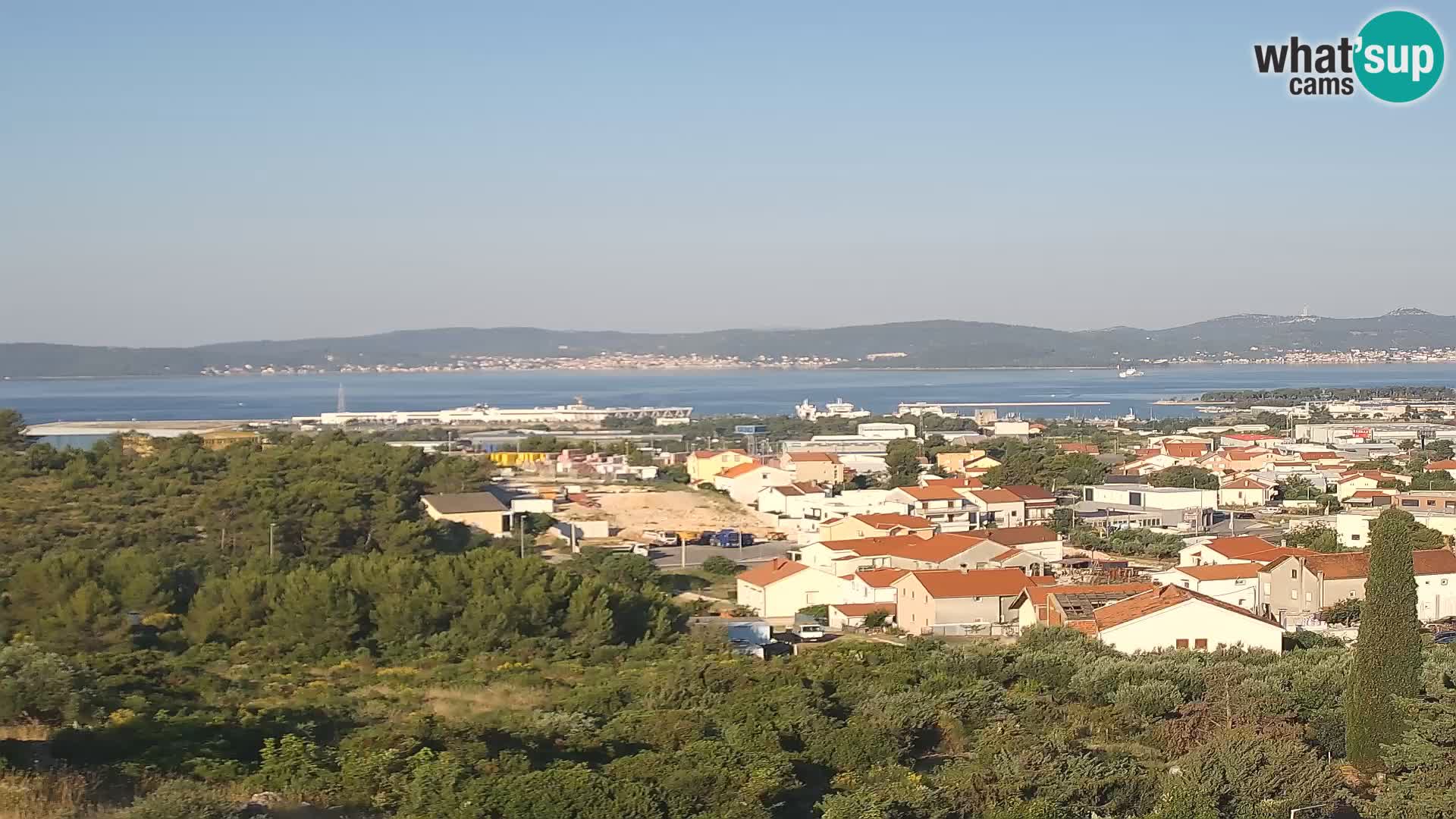 Zadar Port Gazenica Webcam Panorama, Zadar, Croatie