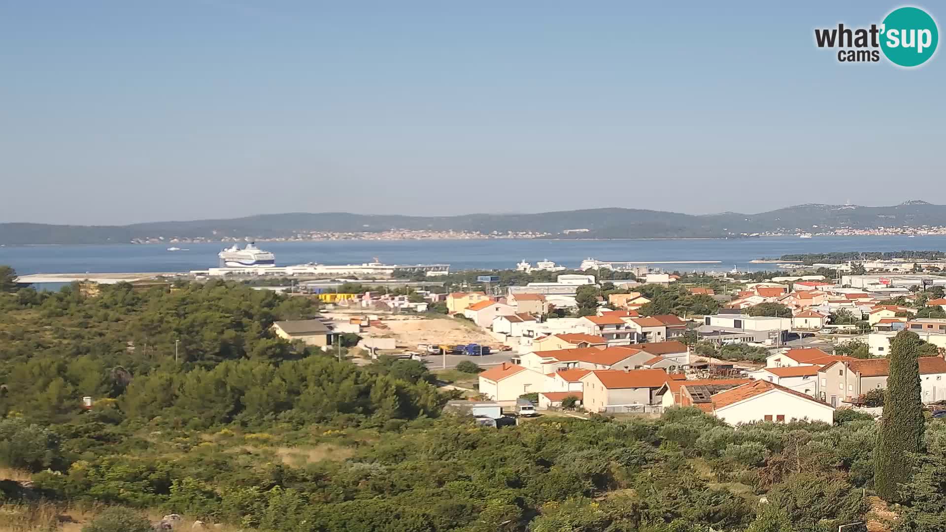 Zadar Port Gazenica Webcam Panorama, Zadar, Croatia