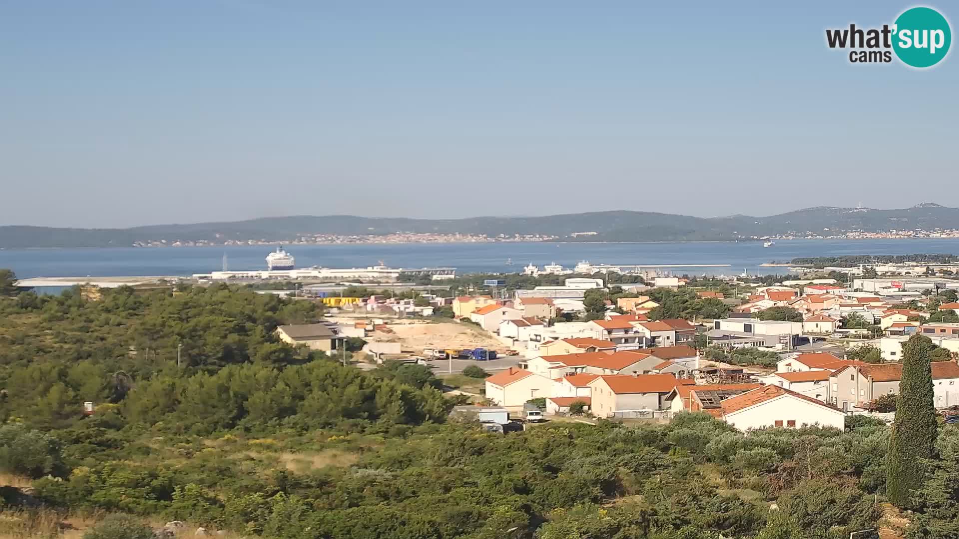 Zadar Port Gazenica Webcam Panorama, Zadar, Croatia