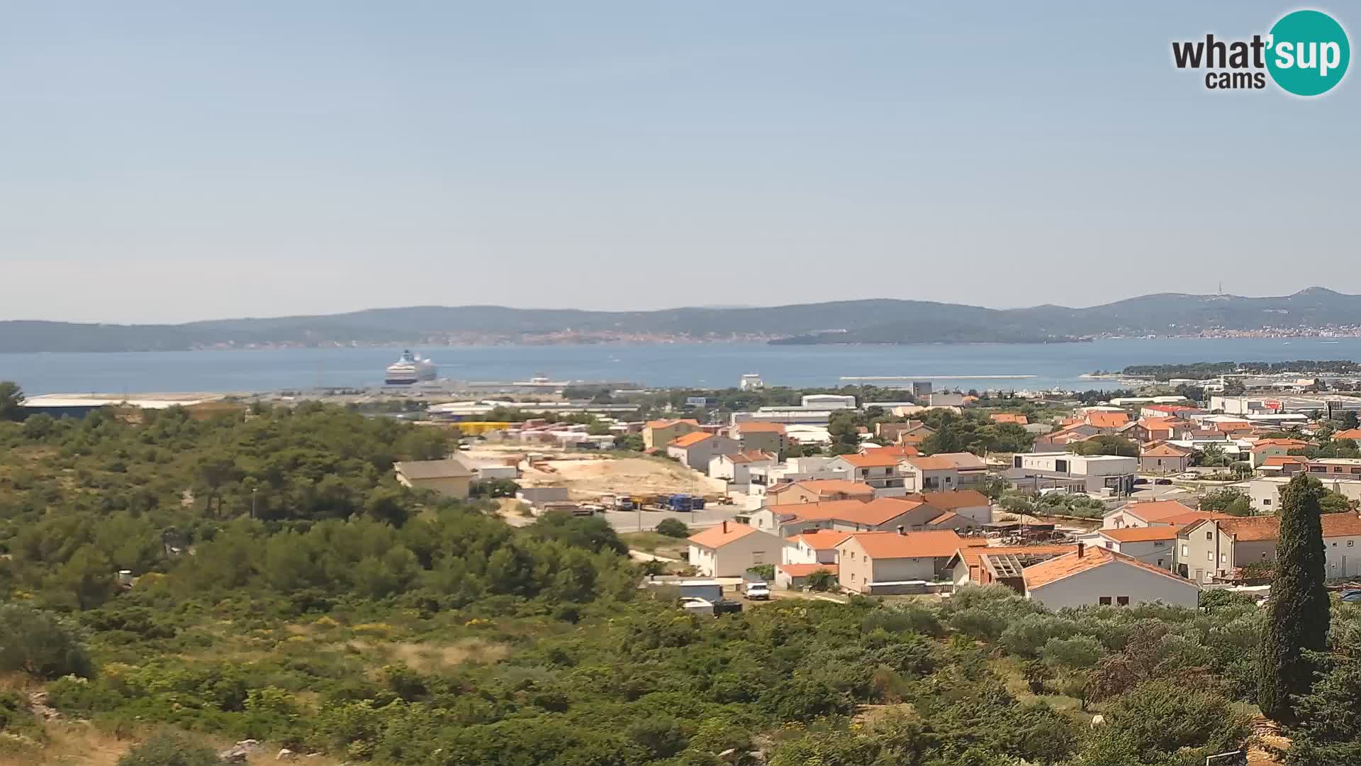 Zadar Port Gazenica Webcam Panorama, Zadar, Croatia