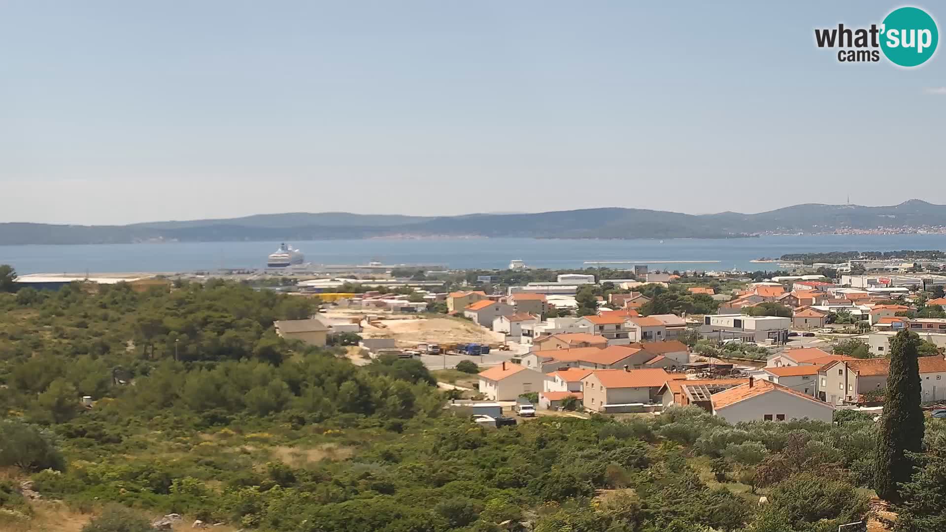 Zadar Port Gazenica Webcam Panorama, Zadar, Croatie