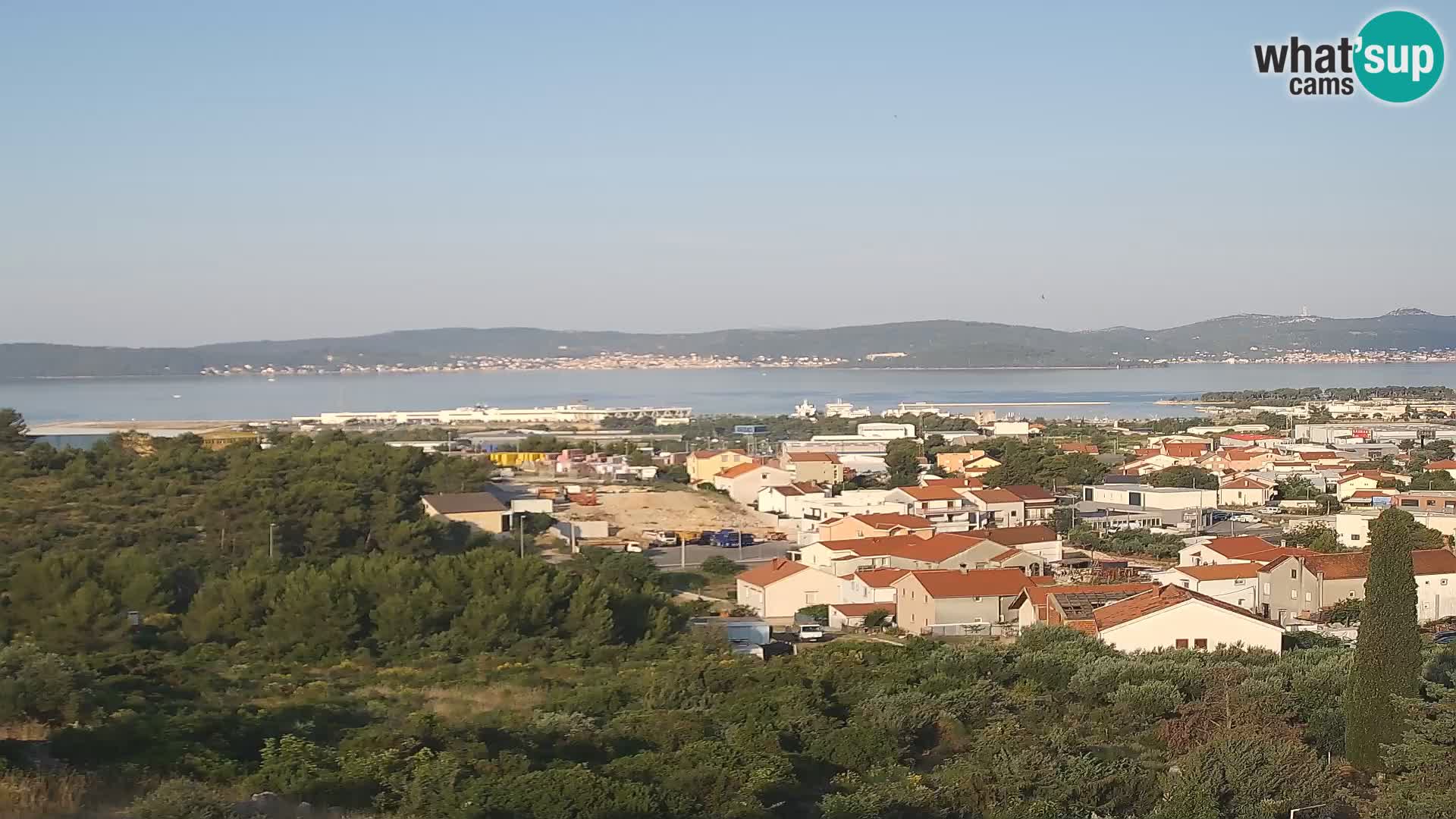 Zadar Pristanišče Gazenica s panoramsko spletno kamero, Zadar, Hrvaška