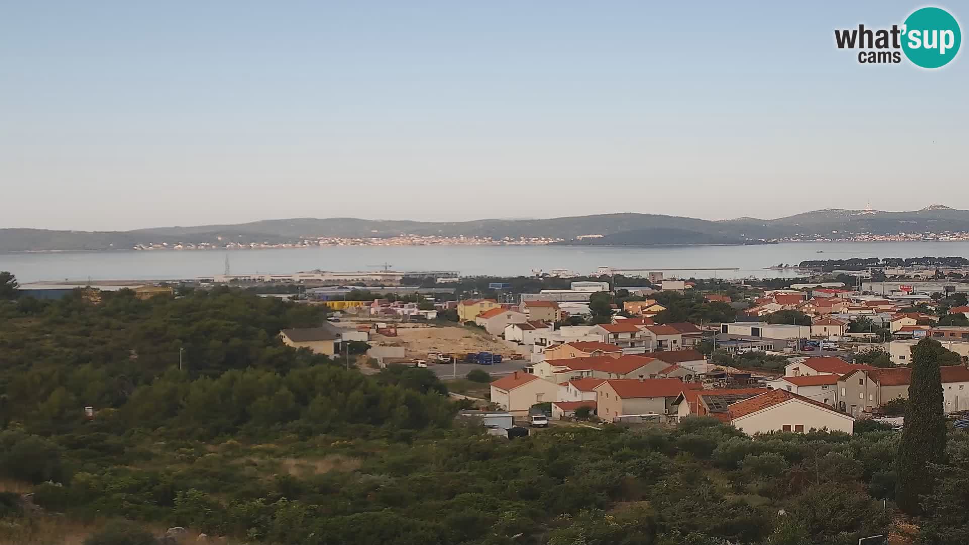 Zadar Pristanišče Gazenica s panoramsko spletno kamero, Zadar, Hrvaška