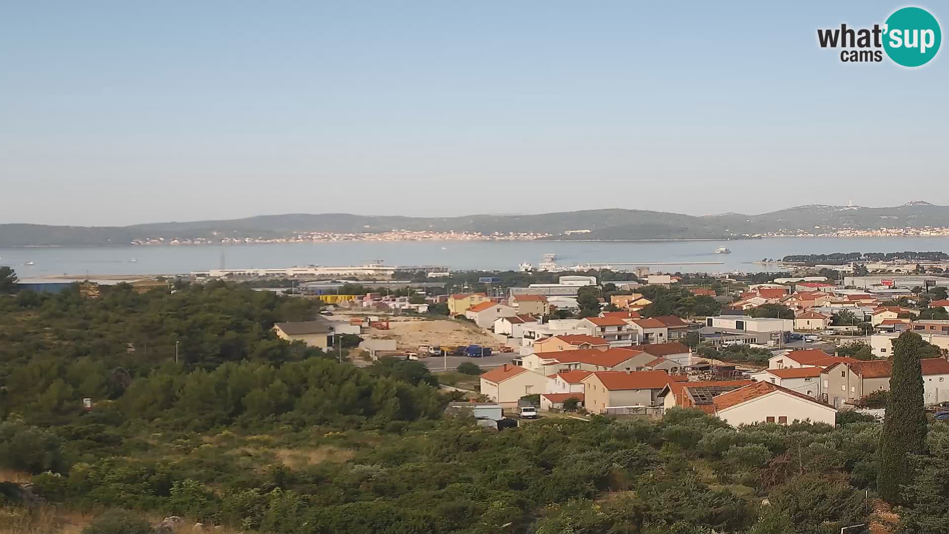 Zadar Port Gazenica Webcam Panorama, Zadar, Croatie
