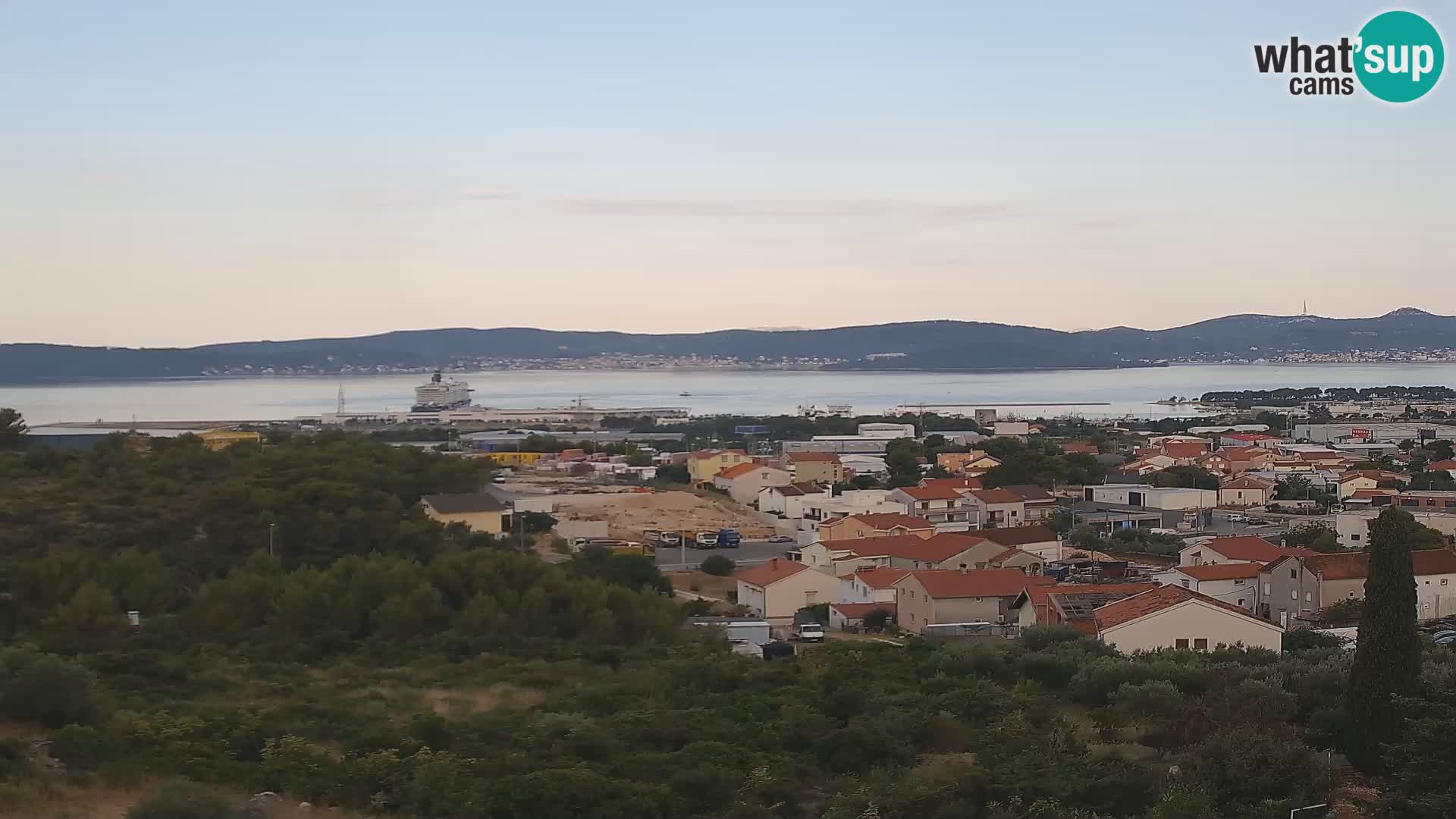 Zadar Port Gazenica Webcam Panorama, Zadar, Croatia