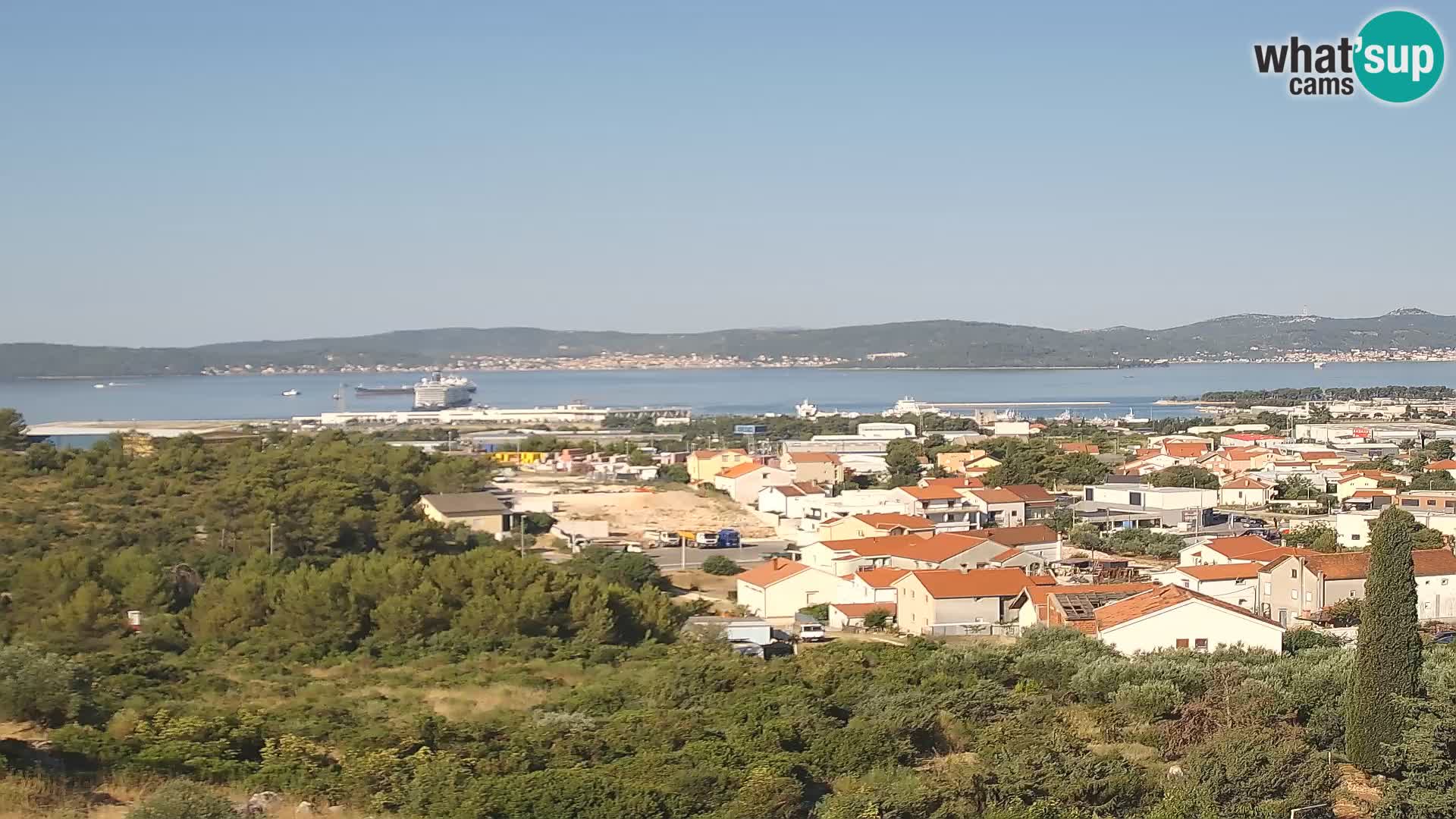 Zadar Port Gazenica Webcam Panorama, Zadar, Croatie