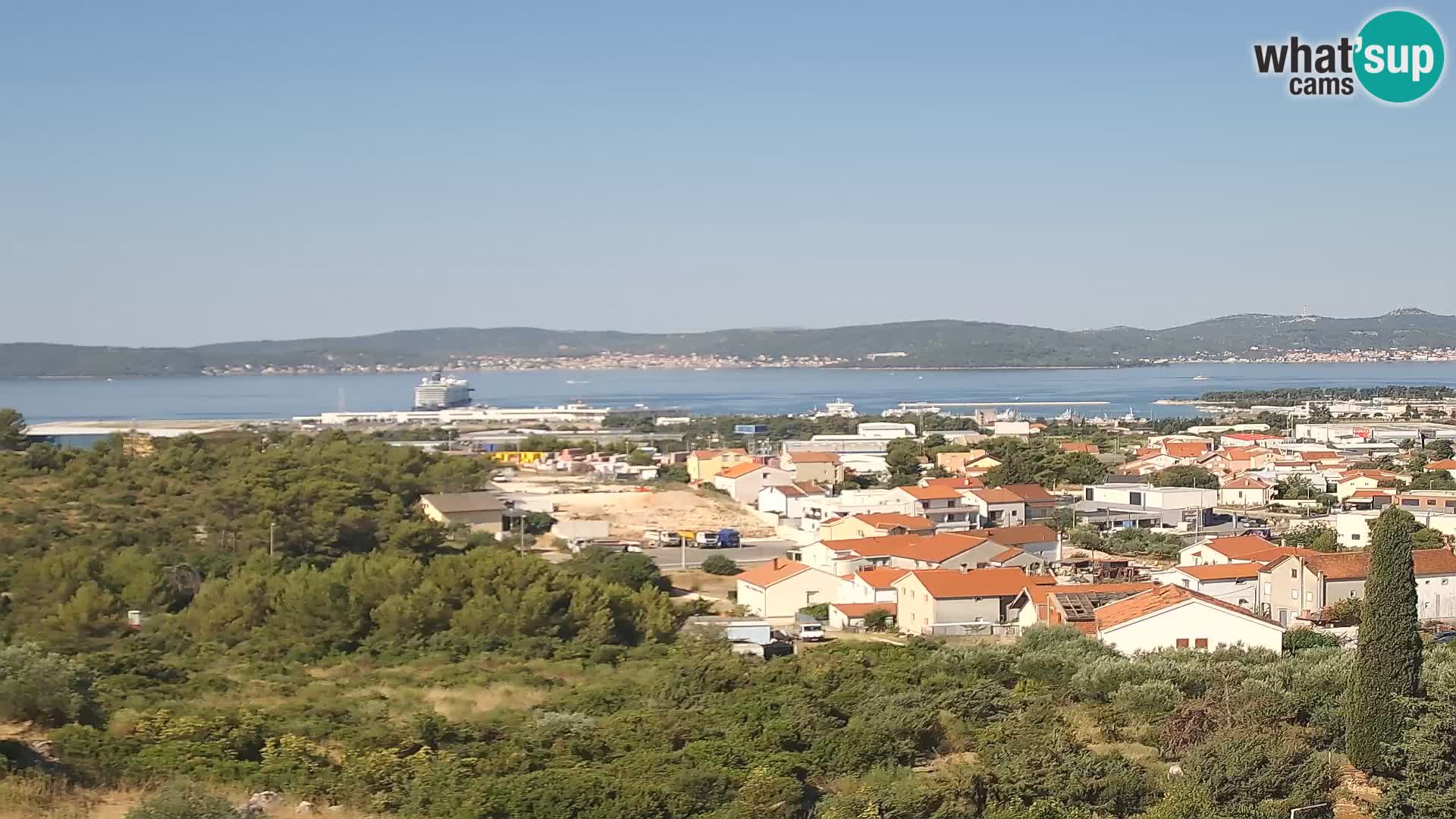 Zadar Porto di Gazenica Webcam Panorama, Zara, Croazia