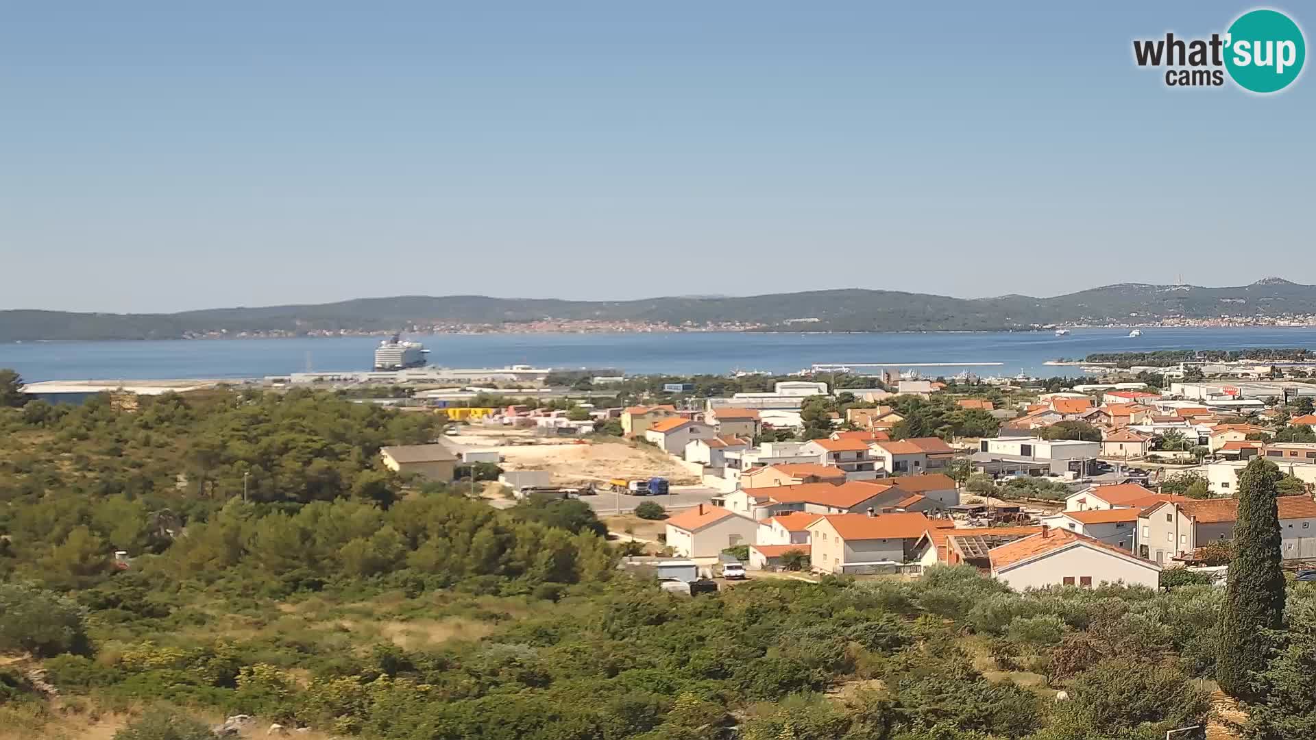 Zadar Port Gazenica Webcam Panorama, Zadar, Croatia