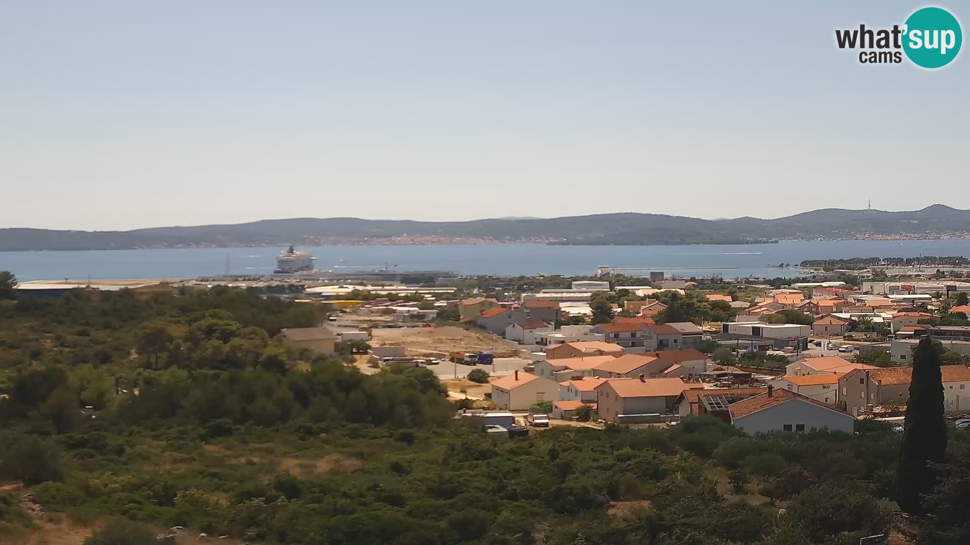 Zadar Port Gazenica Webcam Panorama, Zadar, Croatia