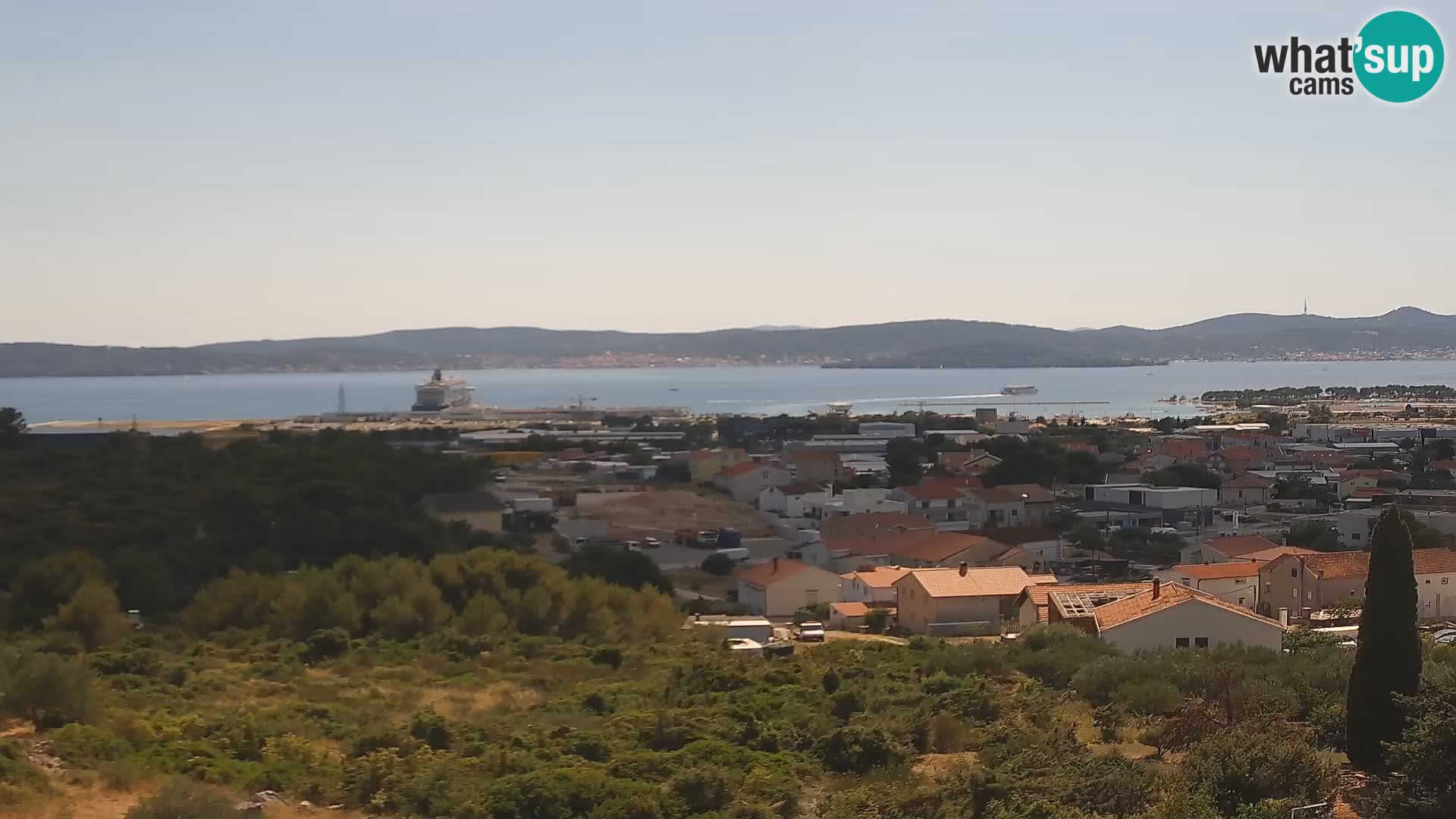 Zadar Port Gazenica Webcam Panorama, Zadar, Croatia