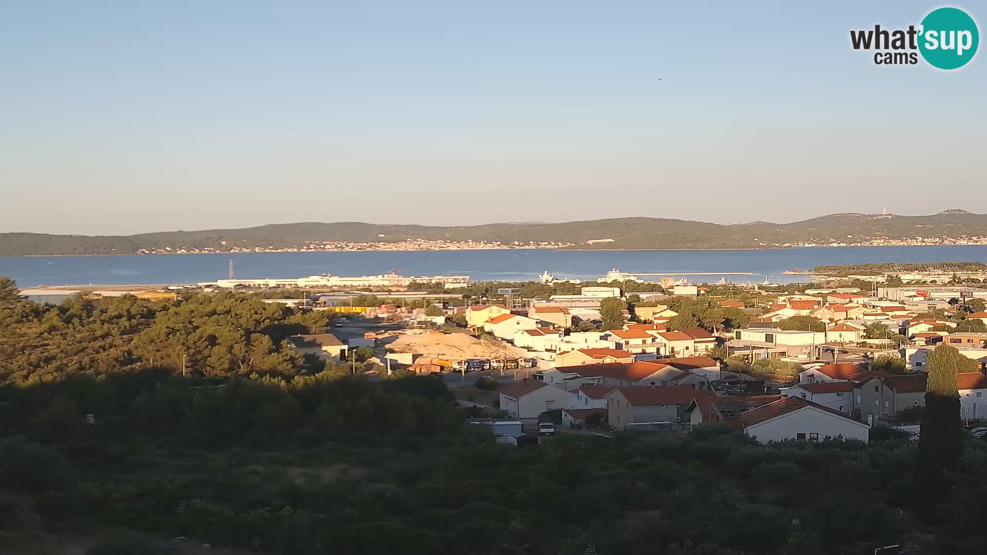 Zadar Port Gazenica Webcam Panorama, Zadar, Croatia