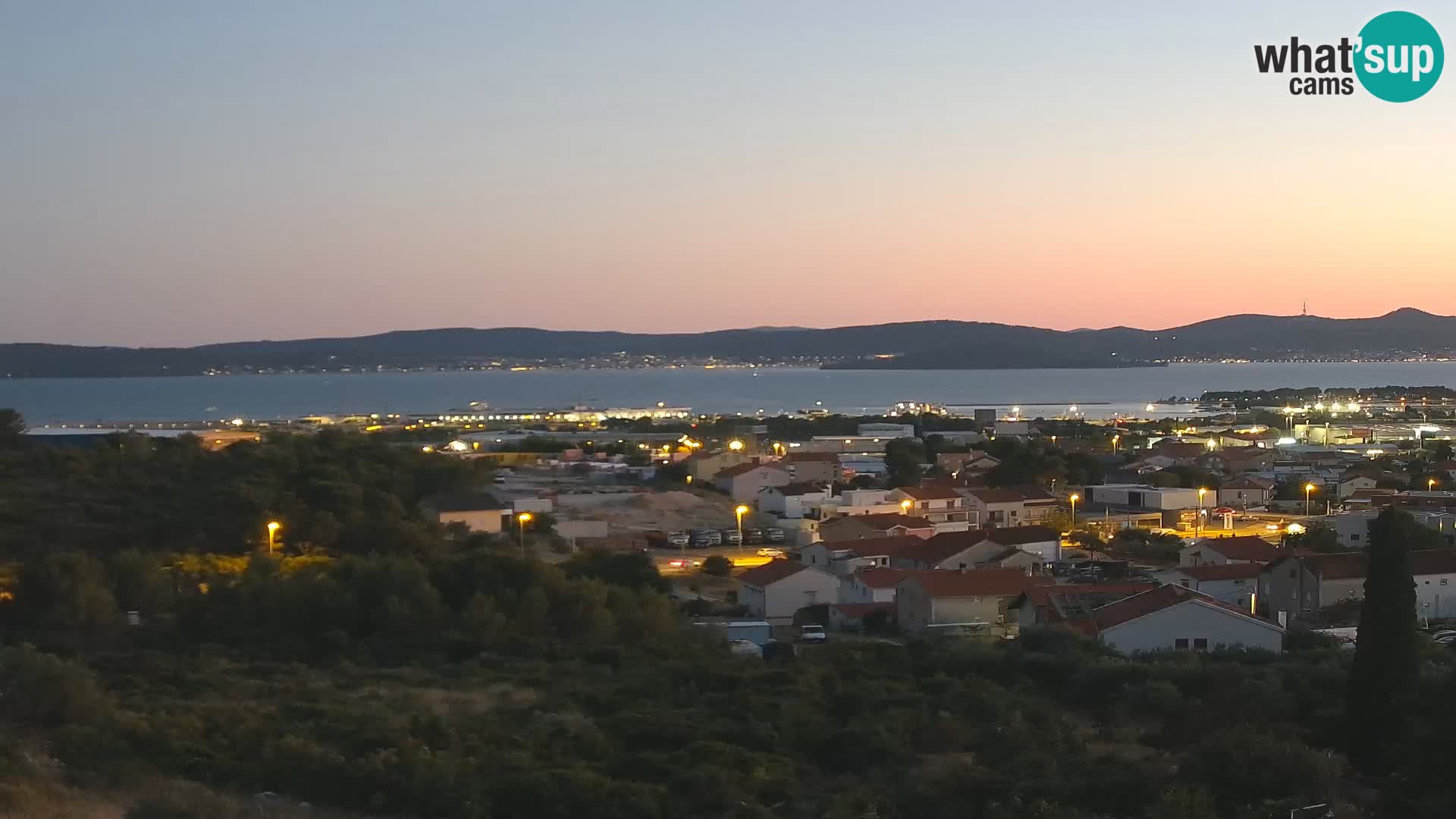 Zadar Port Gazenica Webcam Panorama, Zadar, Croatia
