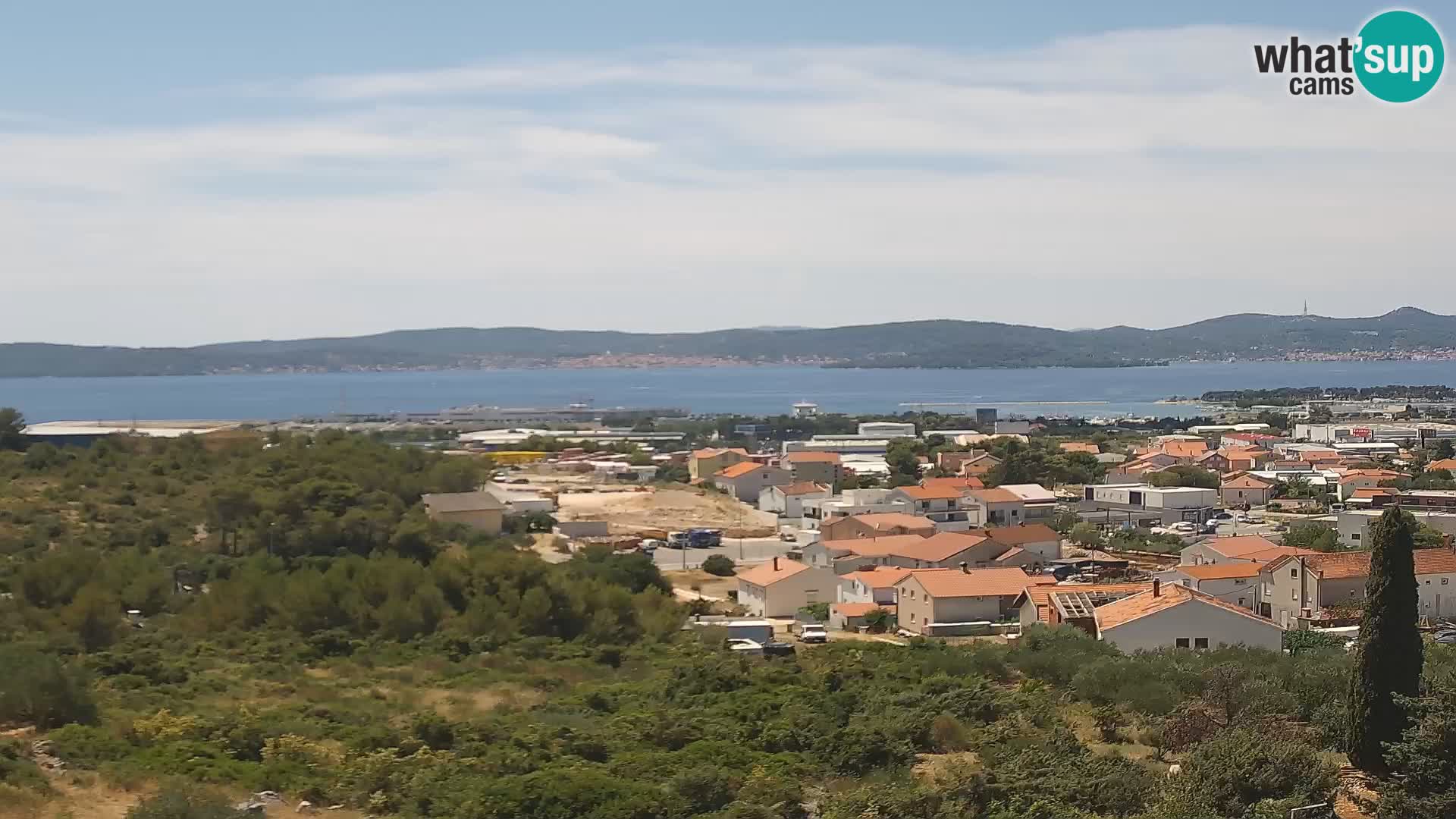 Panoramska web kamera Luke Gaženica u Zadru, Hrvatska