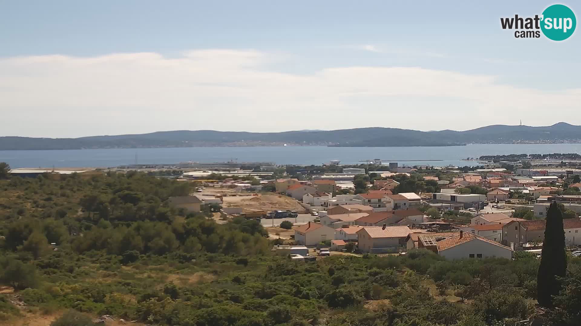 Panoramska web kamera Luke Gaženica u Zadru, Hrvatska