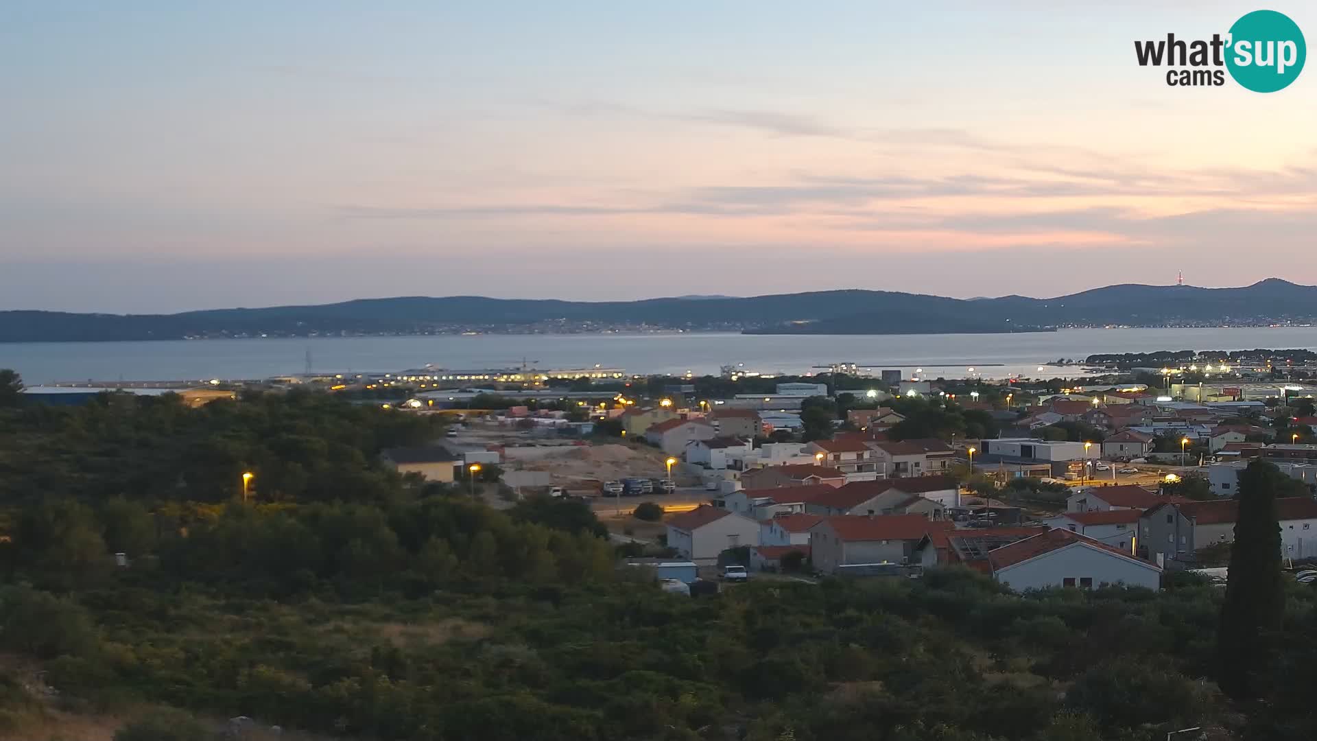Zadar Port Gazenica Webcam Panorama, Zadar, Croatie