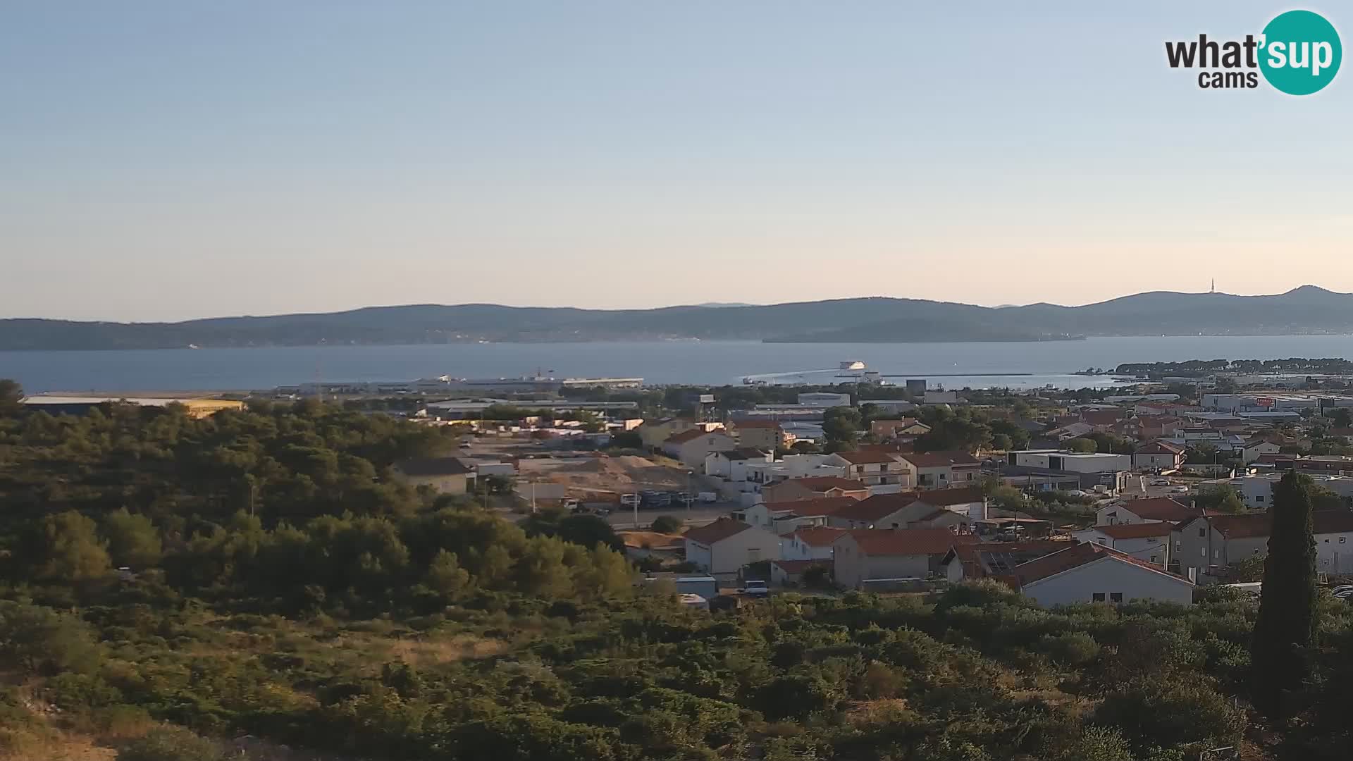 Zadar Port Gazenica Webcam Panorama, Zadar, Croatie