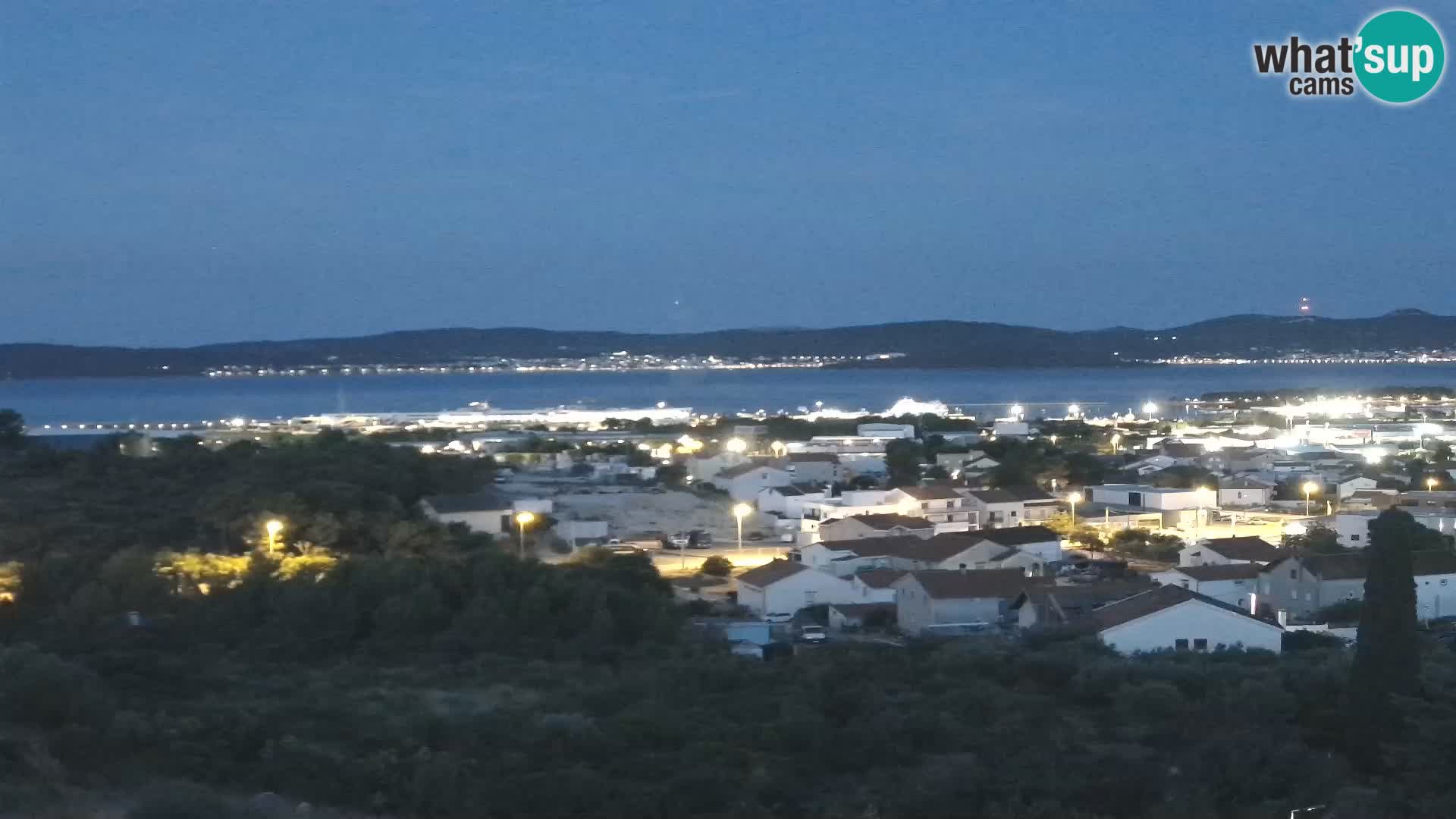 Zadar Port Gazenica Webcam Panorama, Zadar, Croatia