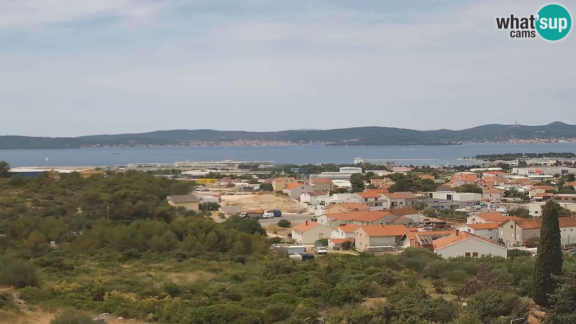 Zadar Port Gazenica Webcam Panorama, Zadar, Croatie