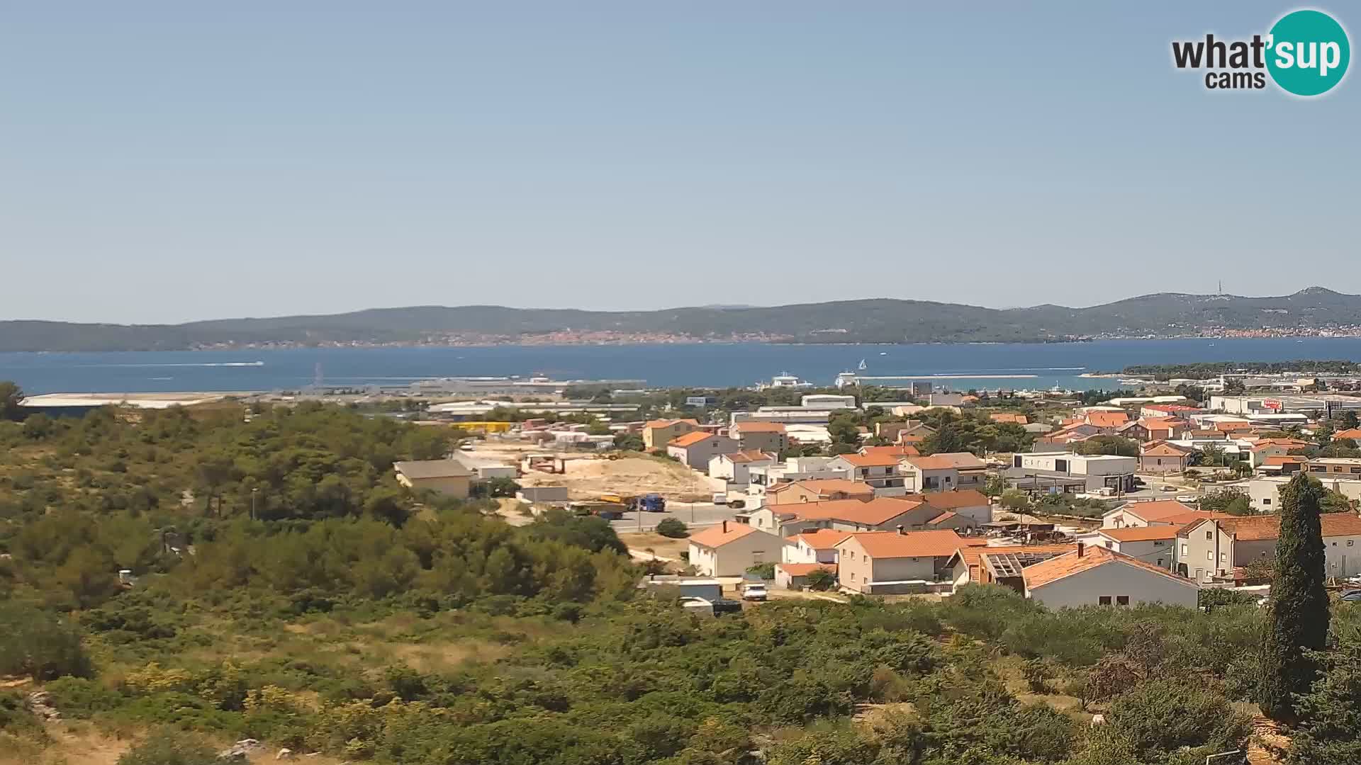 Zadar Pristanišče Gazenica s panoramsko spletno kamero, Zadar, Hrvaška
