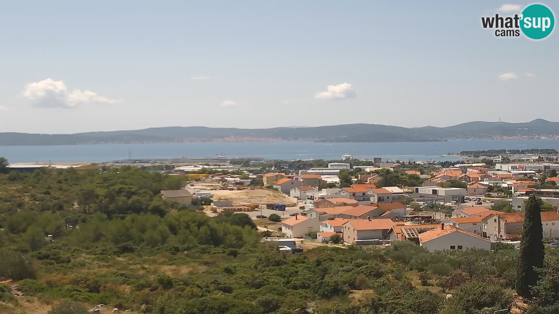 Zadar Port Gazenica Webcam Panorama, Zadar, Kroatien