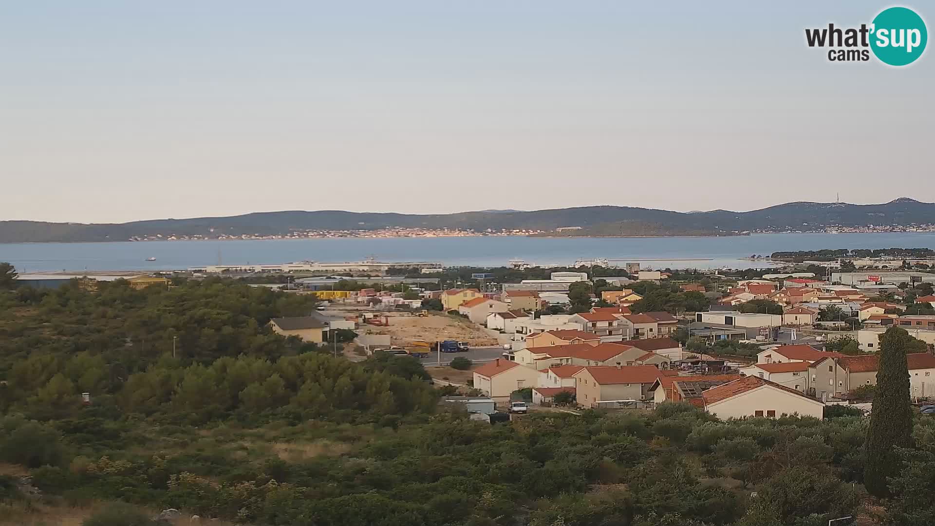 Zadar Port Gazenica Webcam Panorama, Zadar, Croatie