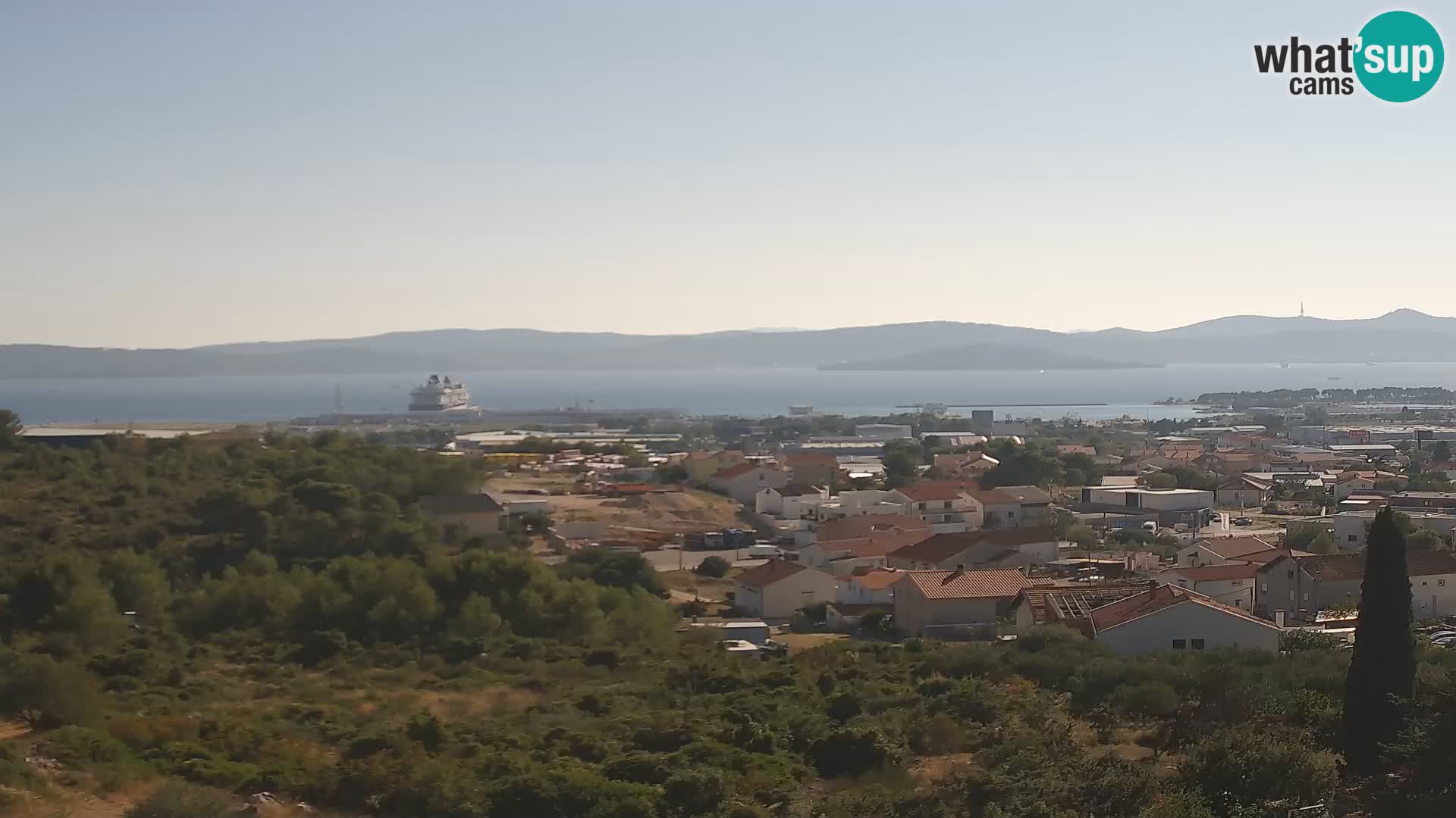 Zadar Port Gazenica Webcam Panorama, Zadar, Croatia