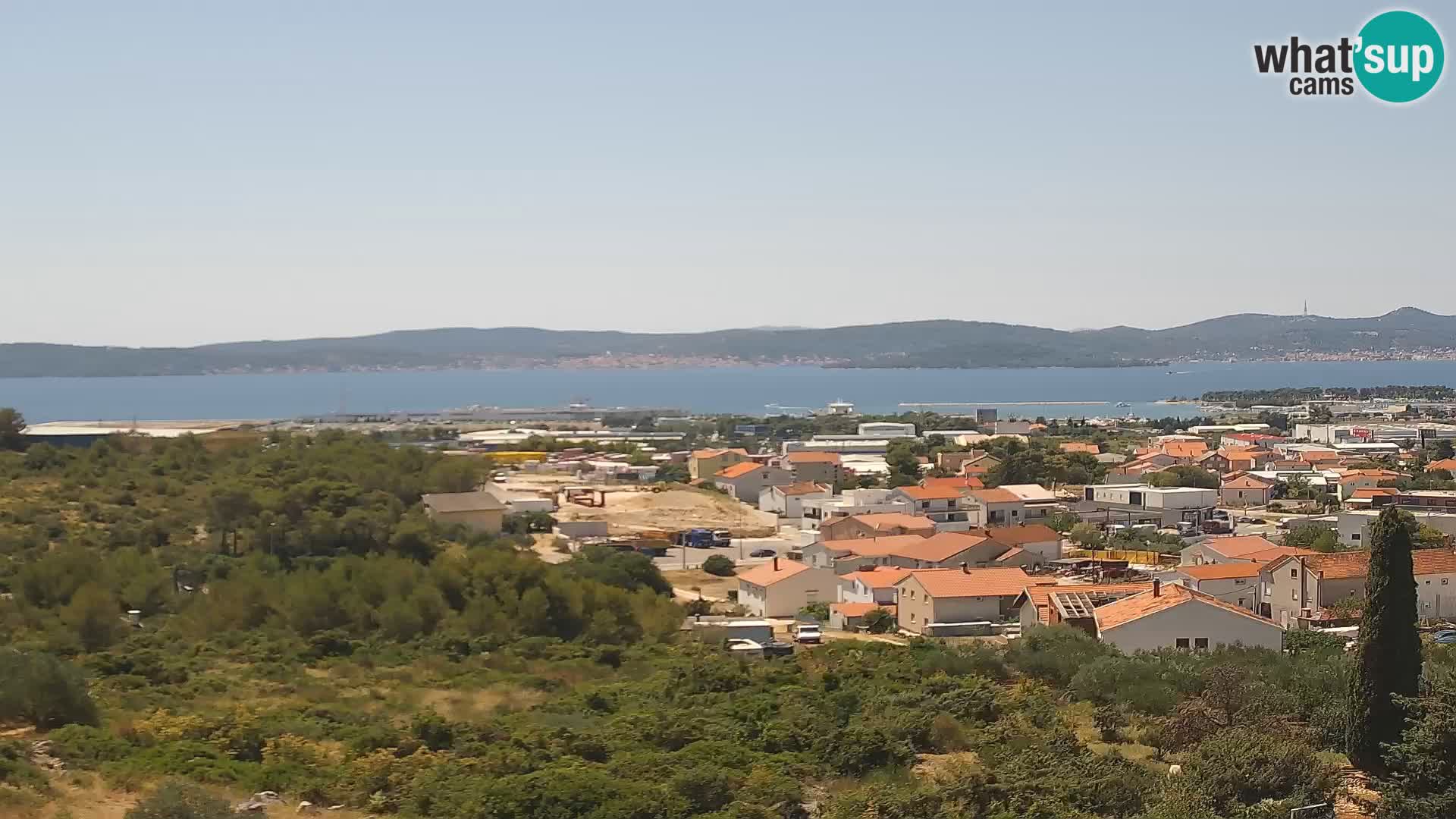 Zadar Port Gazenica Webcam Panorama, Zadar, Kroatien