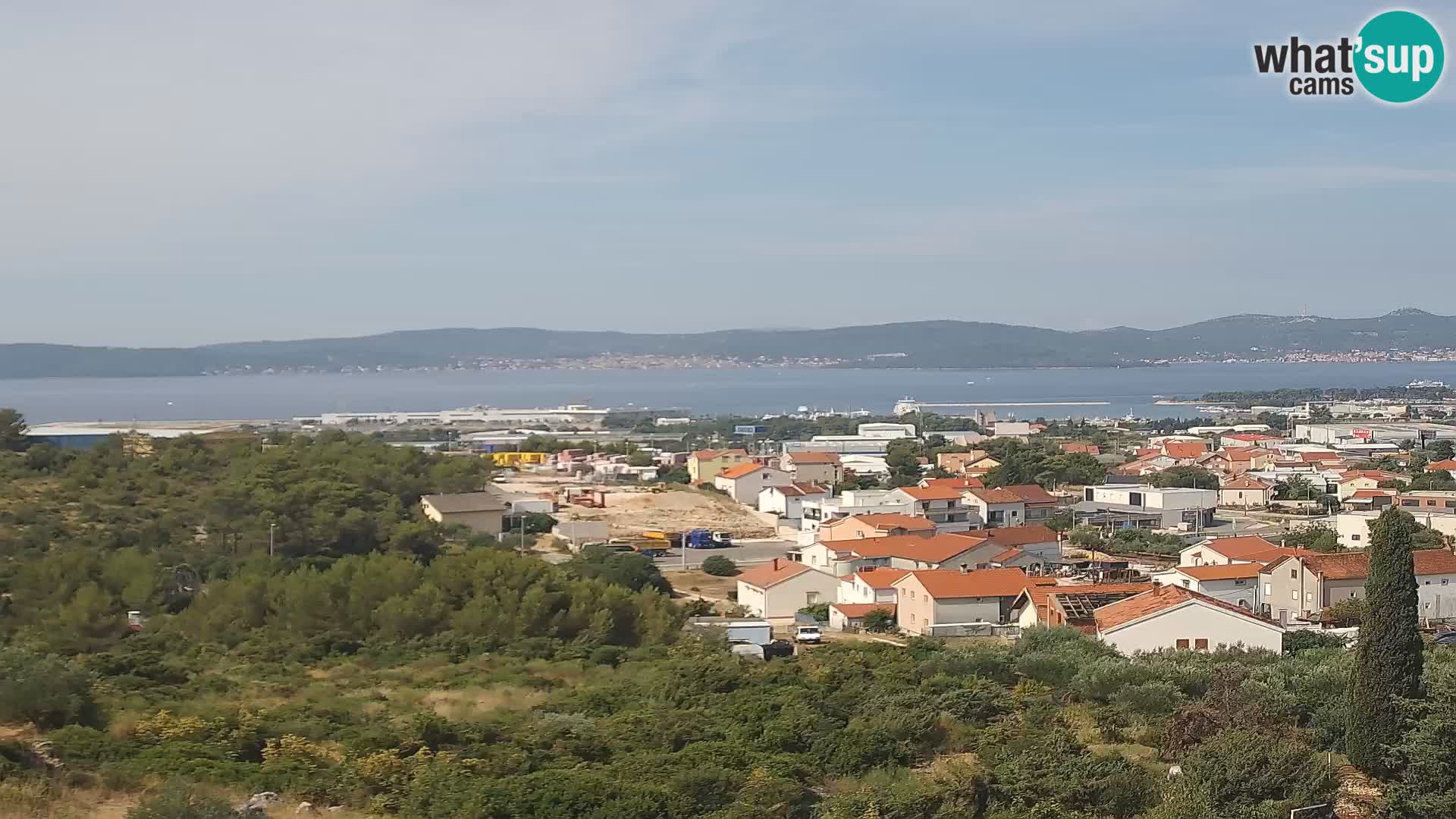 Zadar Pristanišče Gazenica s panoramsko spletno kamero, Zadar, Hrvaška