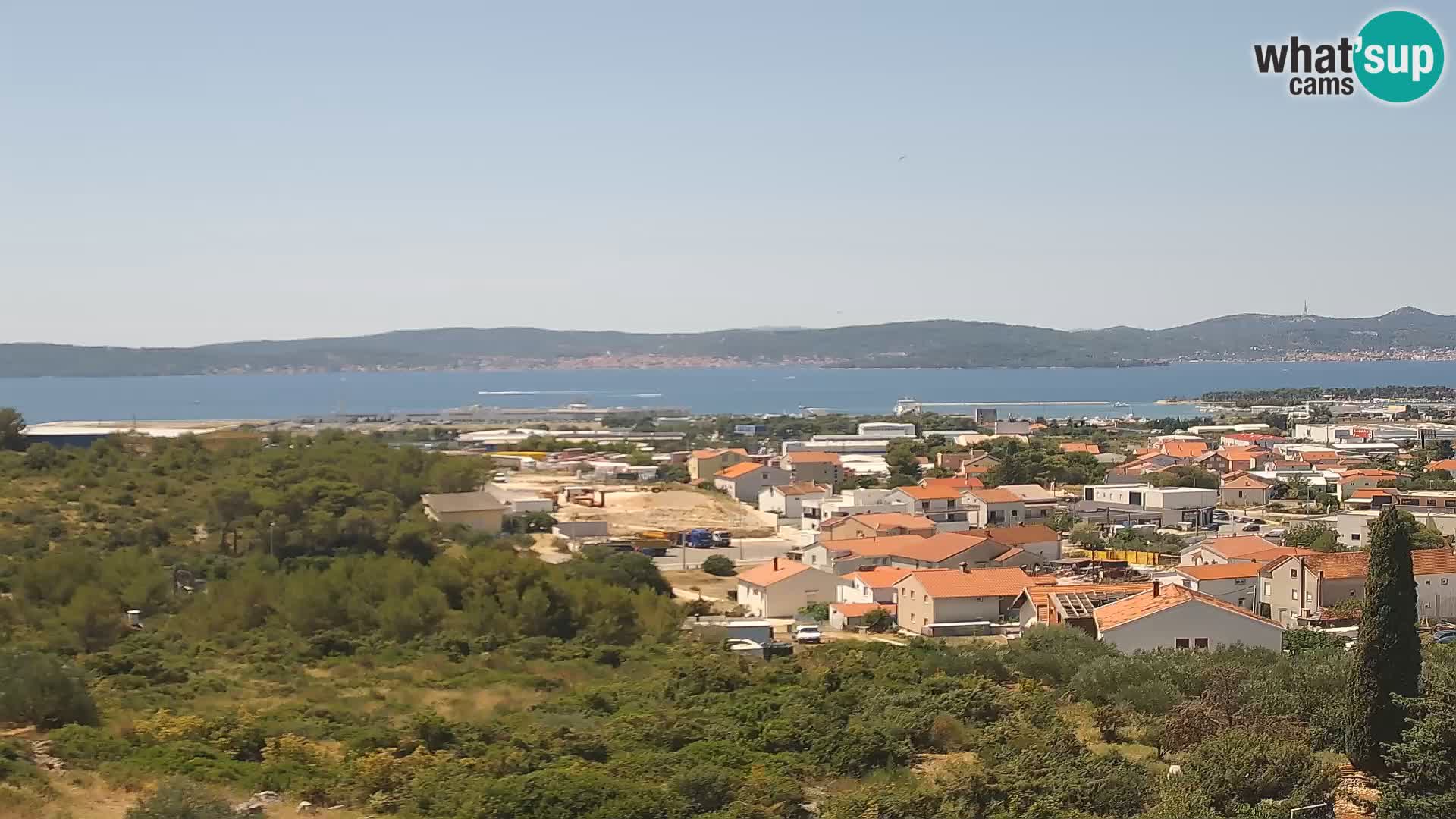 Panoramska web kamera Luke Gaženica u Zadru, Hrvatska
