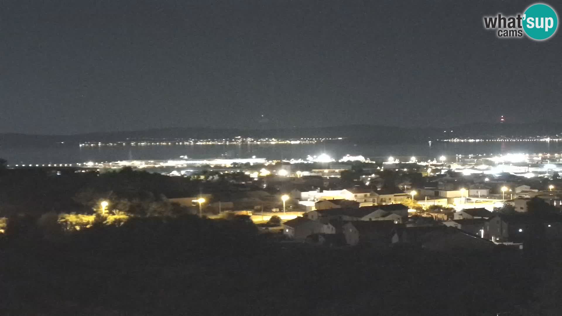 Panorama de la Webcam del Puerto Gazenica de Zadar, Zadar, Croacia