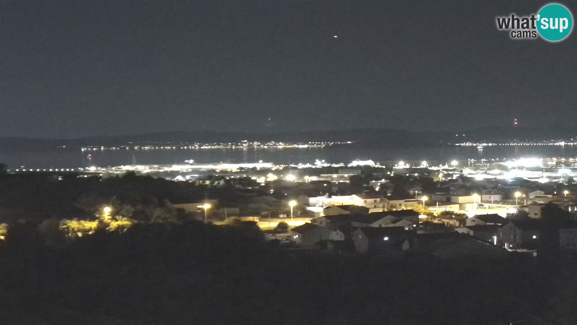 Panoramska web kamera Luke Gaženica u Zadru, Hrvatska