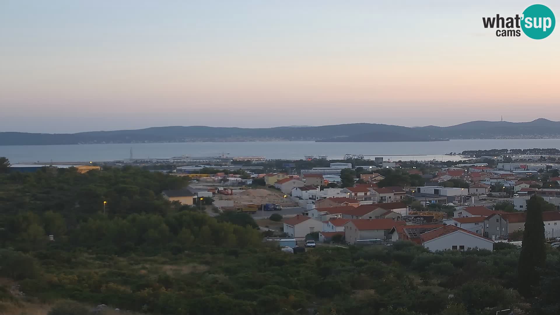Panoramska web kamera Luke Gaženica u Zadru, Hrvatska