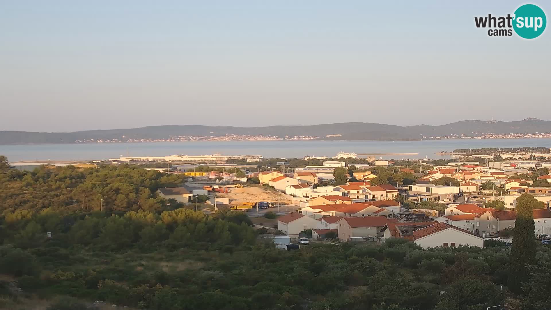 Zadar Port Gazenica Webcam Panorama, Zadar, Croatia