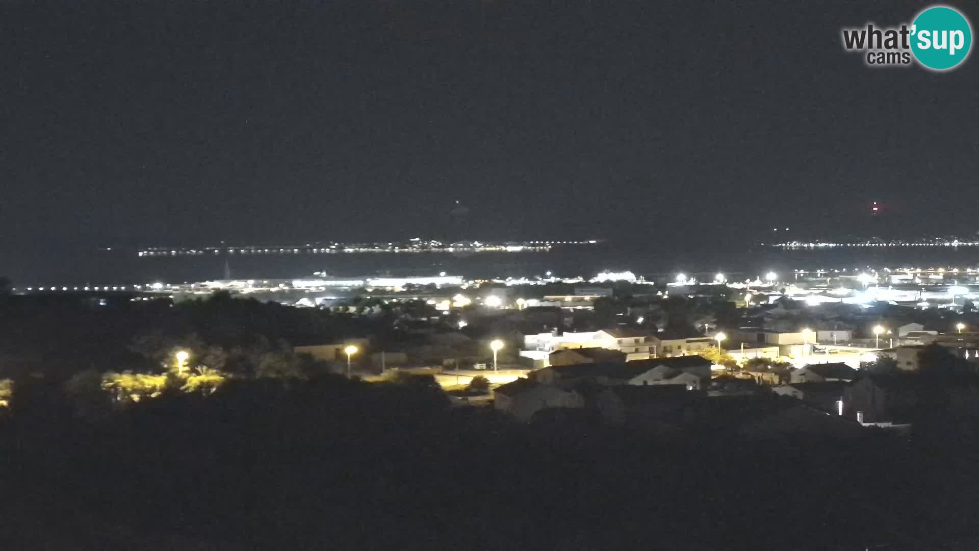 Panoramska web kamera Luke Gaženica u Zadru, Hrvatska
