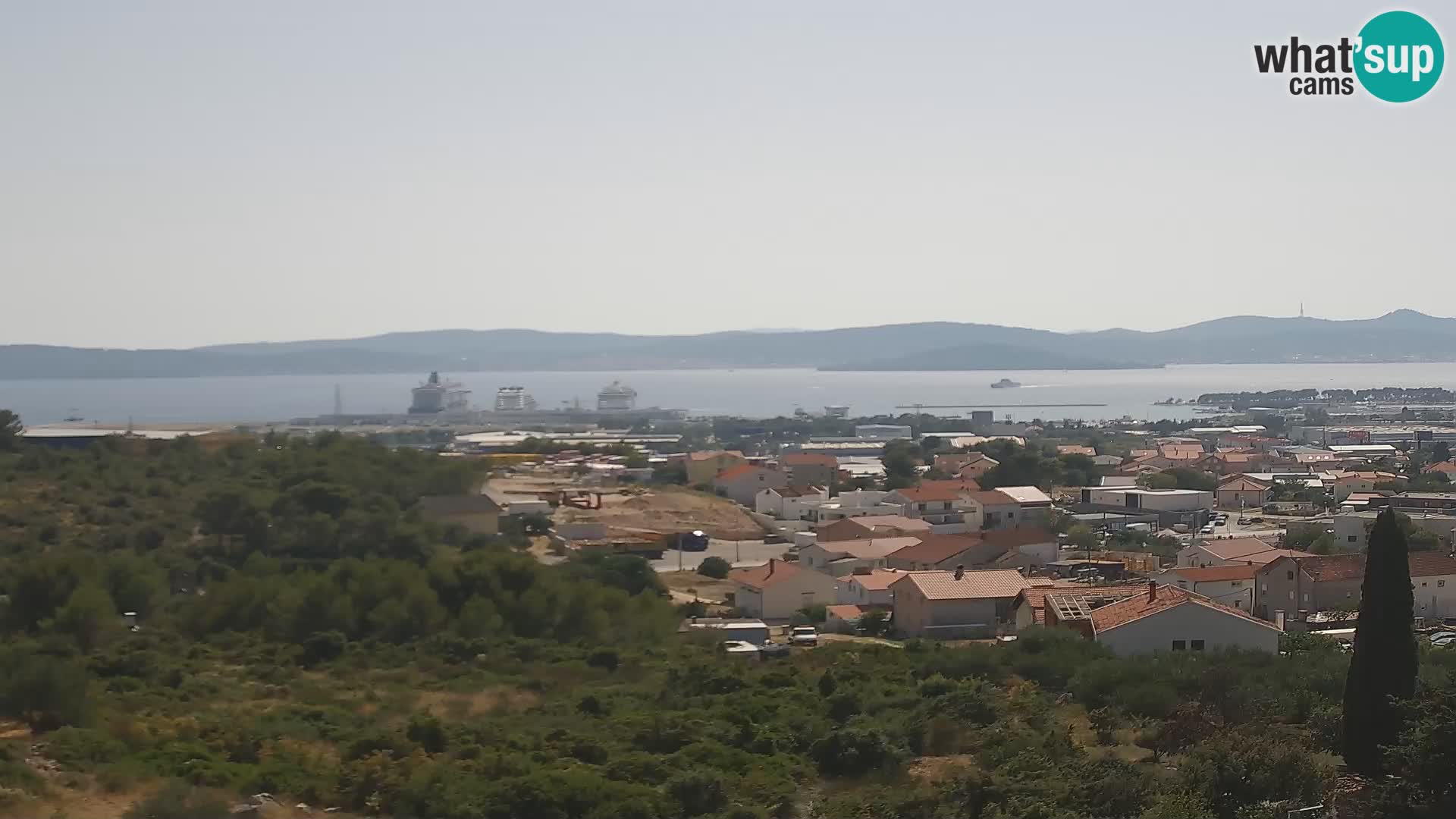 Zadar Port Gazenica Webcam Panorama, Zadar, Croatia