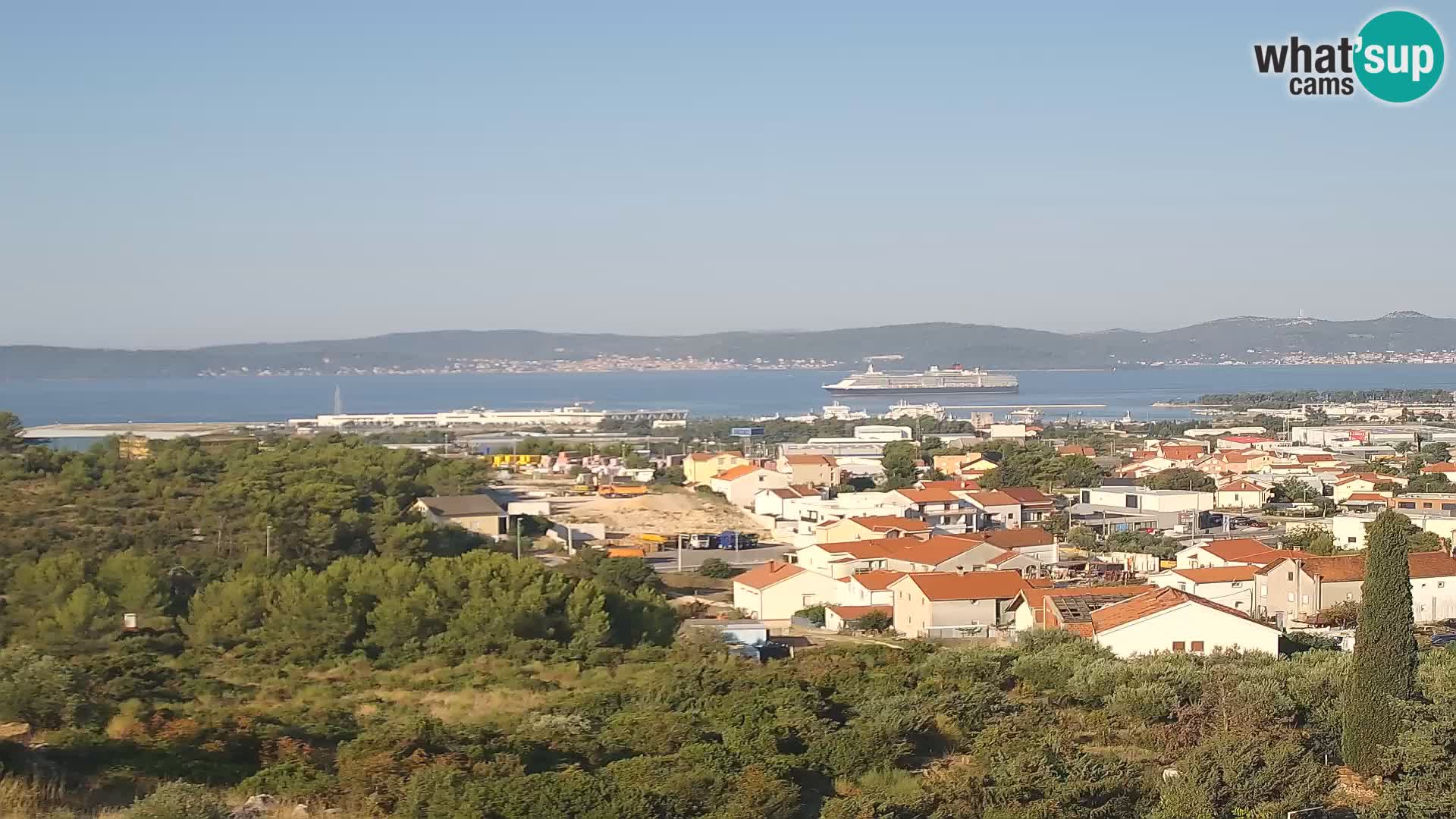 Zadar Port Gazenica Webcam Panorama, Zadar, Croatia