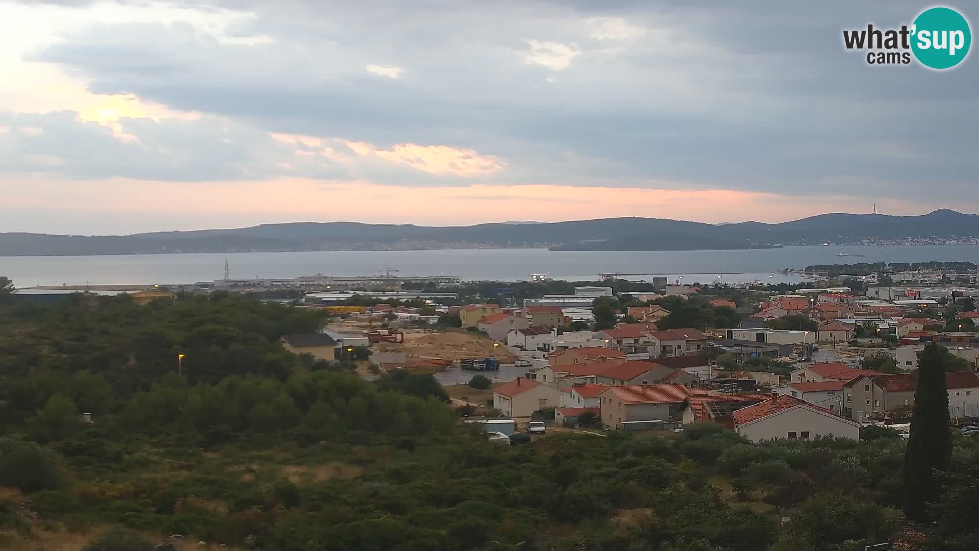 Zadar Port Gazenica Webcam Panorama, Zadar, Croatia