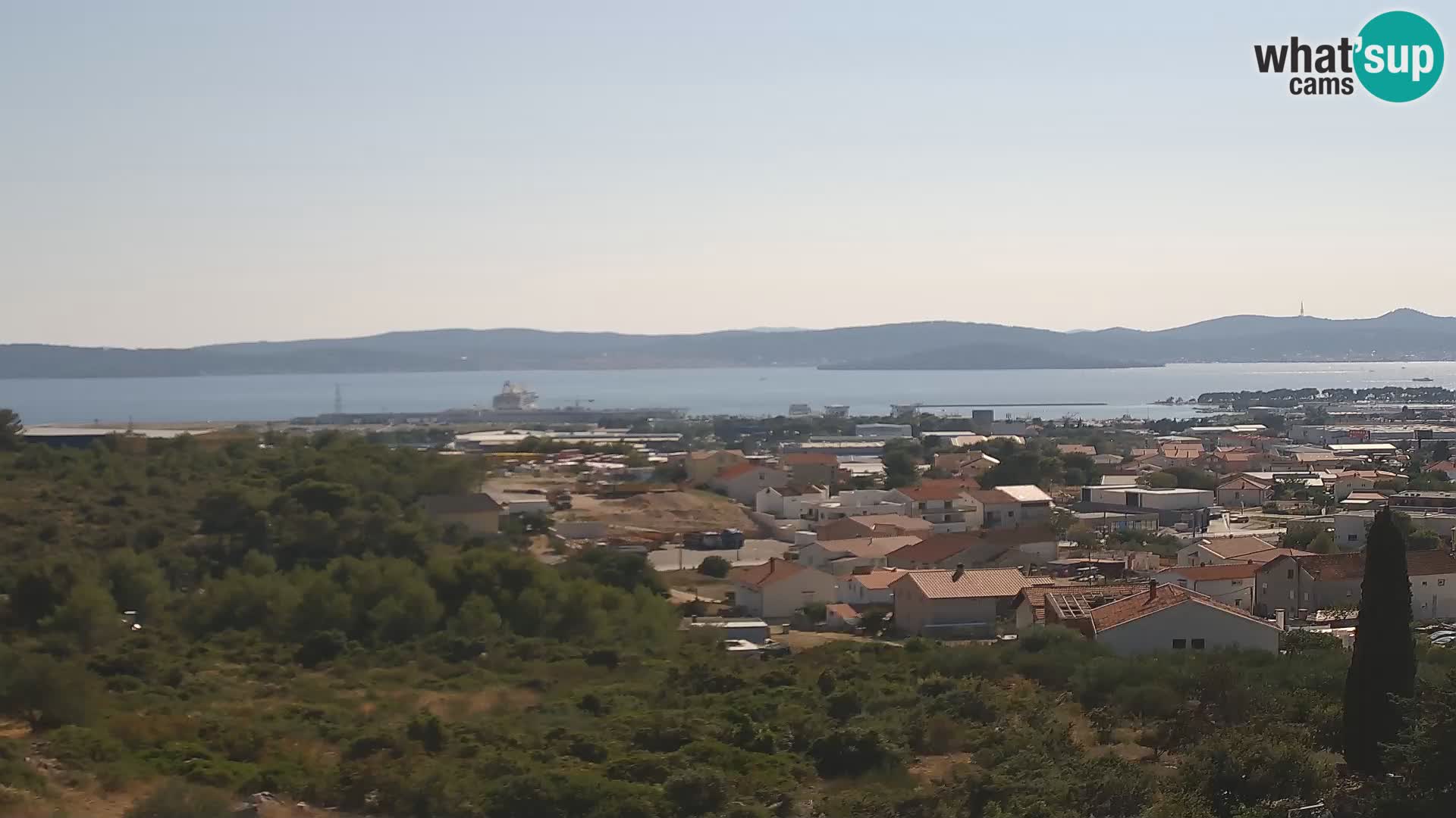 Zadar Port Gazenica Webcam Panorama, Zadar, Croatia