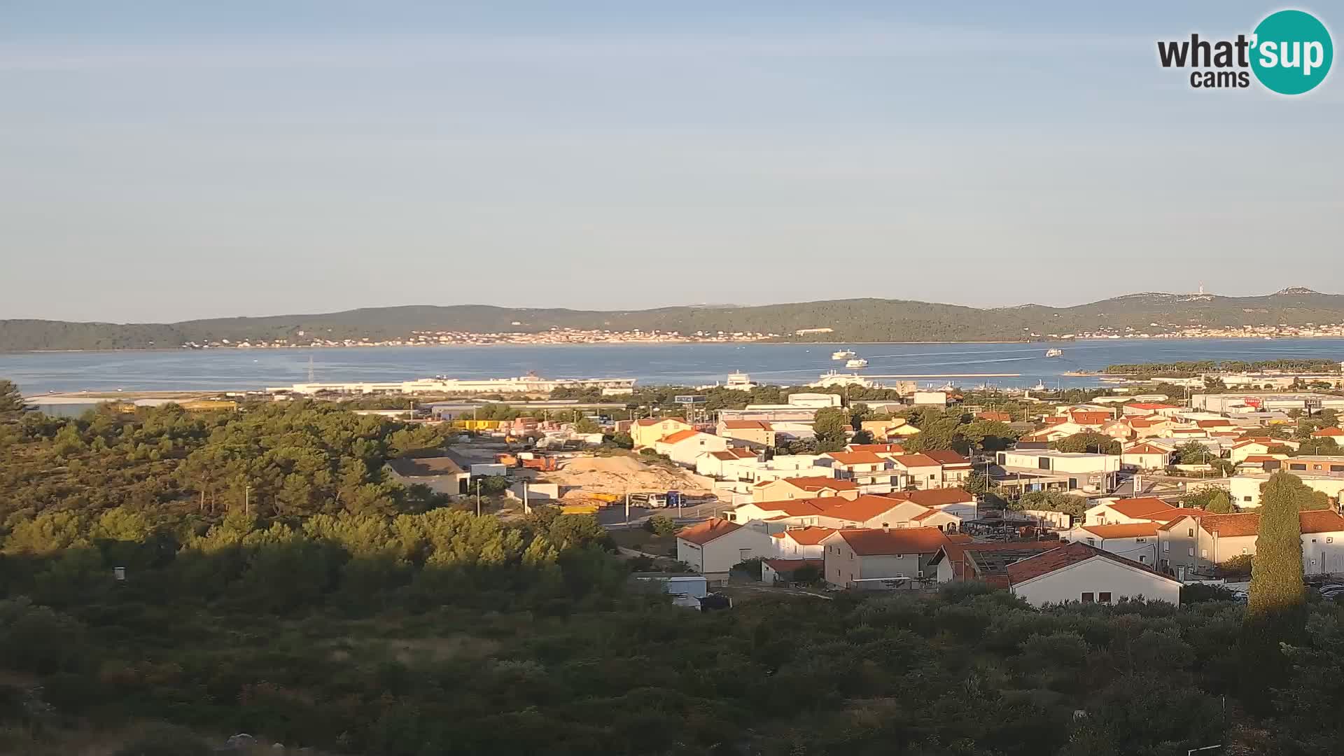 Zadar Port Gazenica Webcam Panorama, Zadar, Croatie