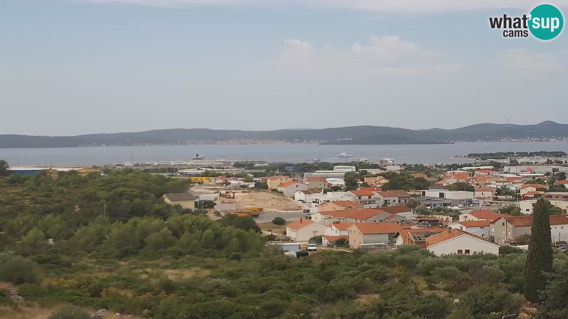 Zadar Port Gazenica Webcam Panorama, Zadar, Croatie