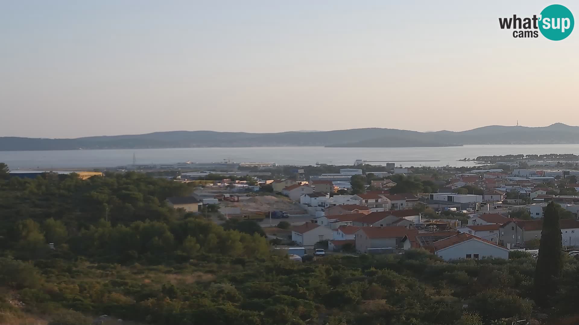 Zadar Port Gazenica Webcam Panorama, Zadar, Croatie