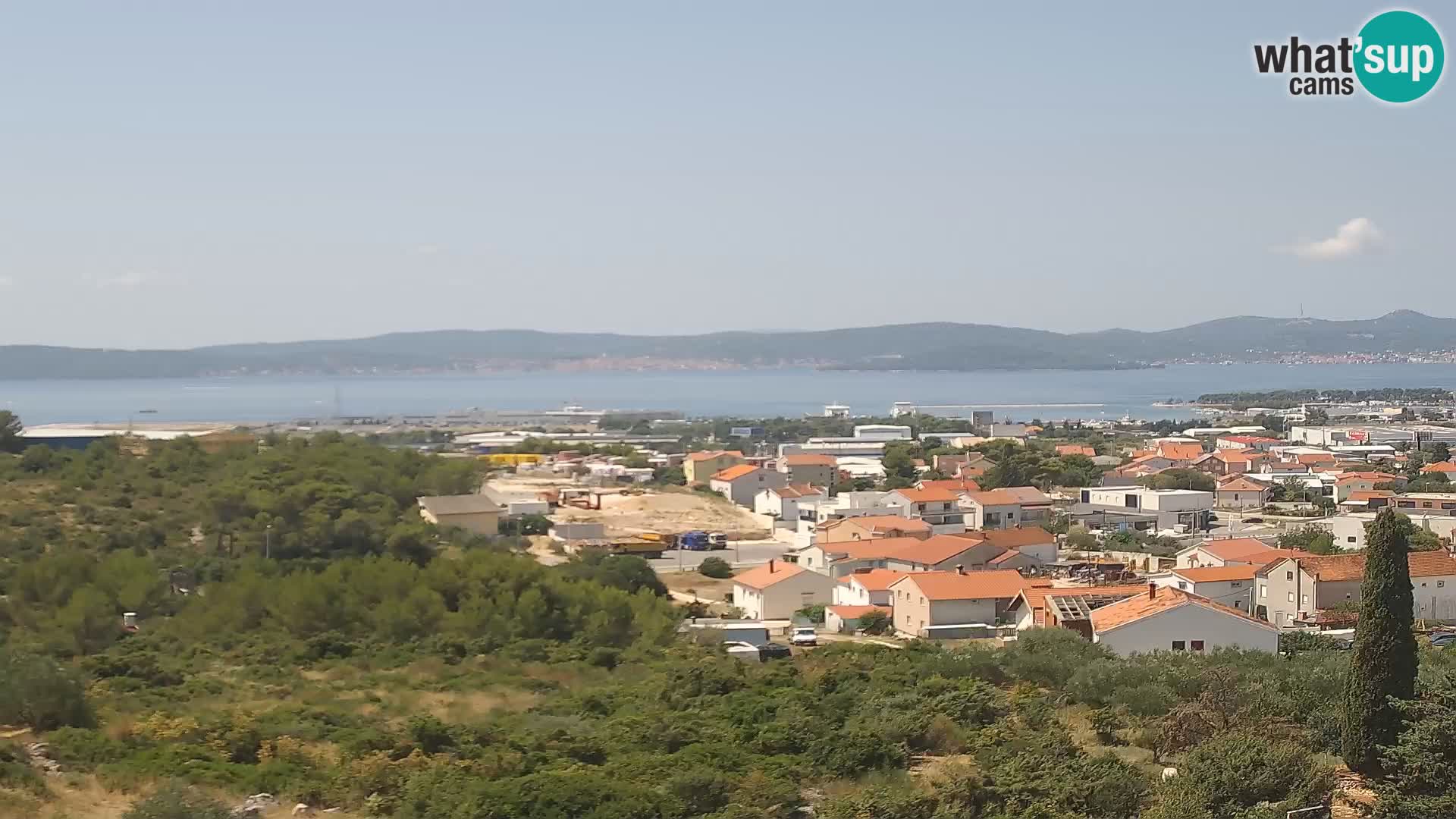 Zadar Port Gazenica Webcam Panorama, Zadar, Croatie