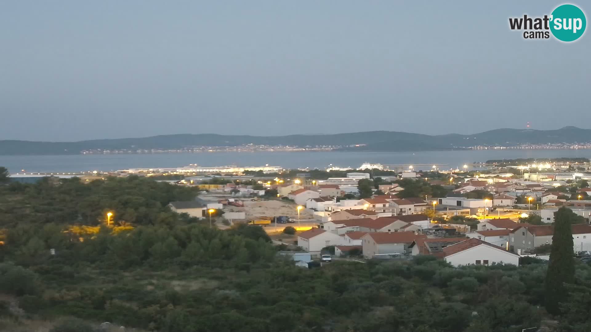 Zadar Port Gazenica Webcam Panorama, Zadar, Croatia