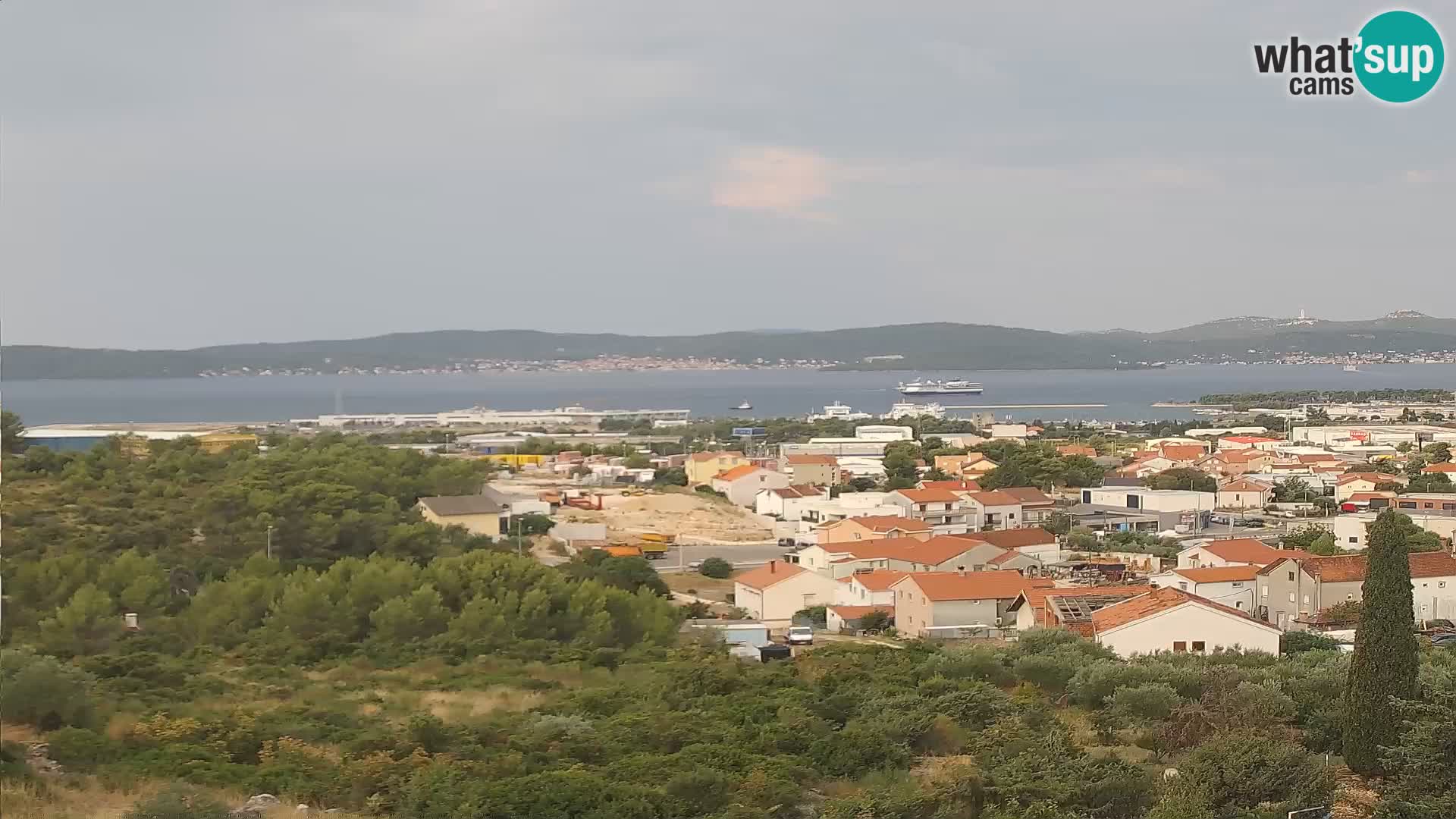 Zadar Port Gazenica Webcam Panorama, Zadar, Kroatien