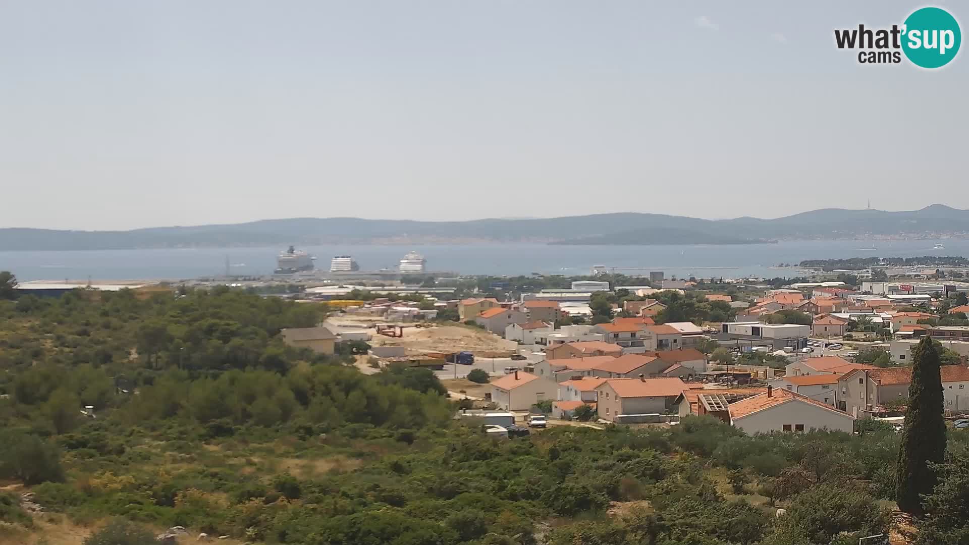 Zadar Port Gazenica Webcam Panorama, Zadar, Croatia