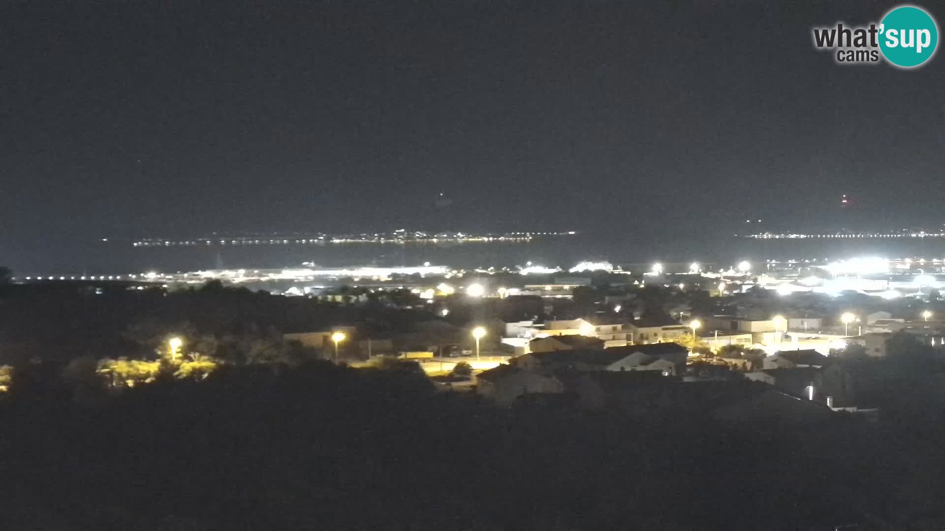 Panorama de la Webcam del Puerto Gazenica de Zadar, Zadar, Croacia