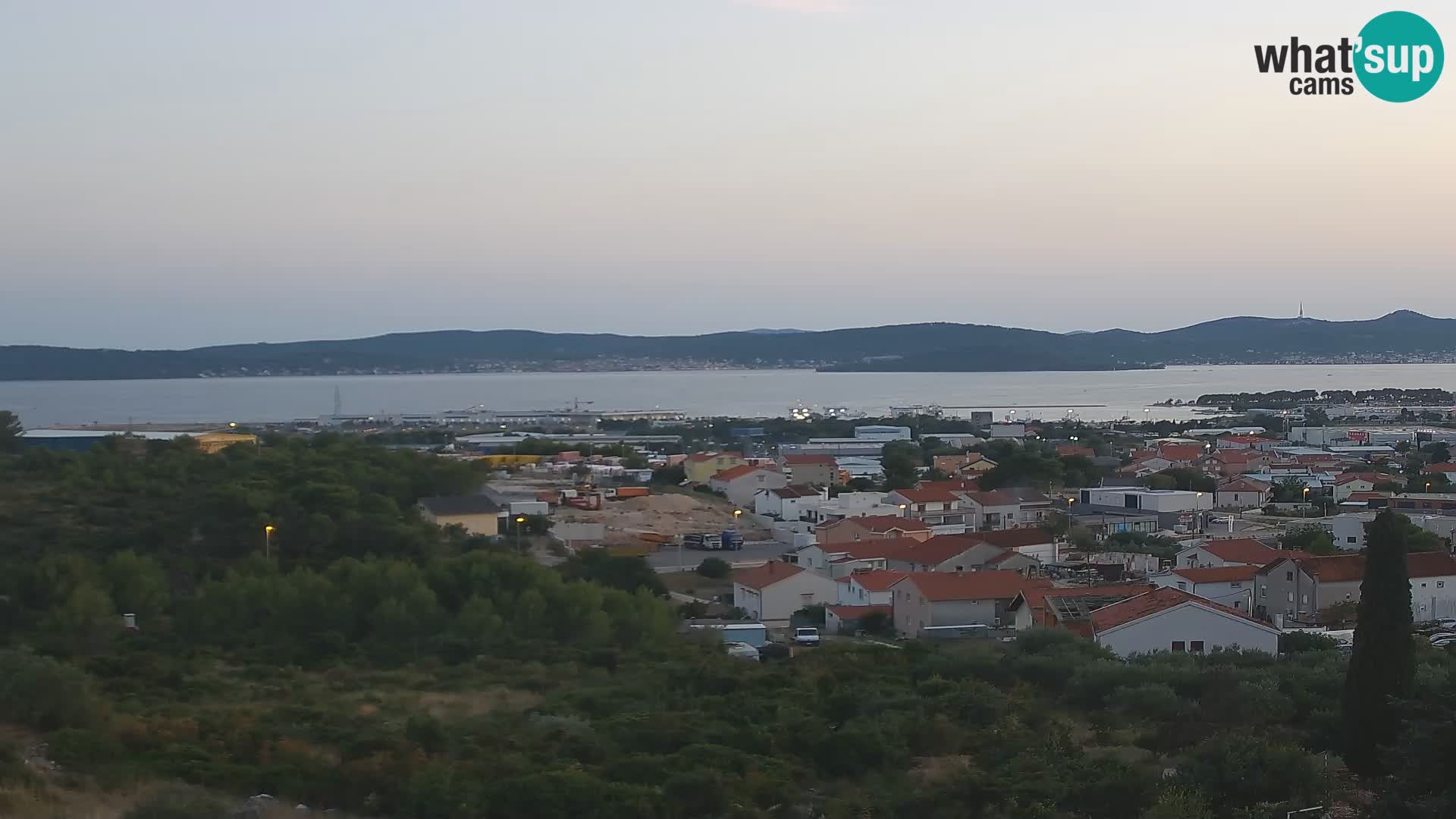Zadar Port Gazenica Webcam Panorama, Zadar, Croatie