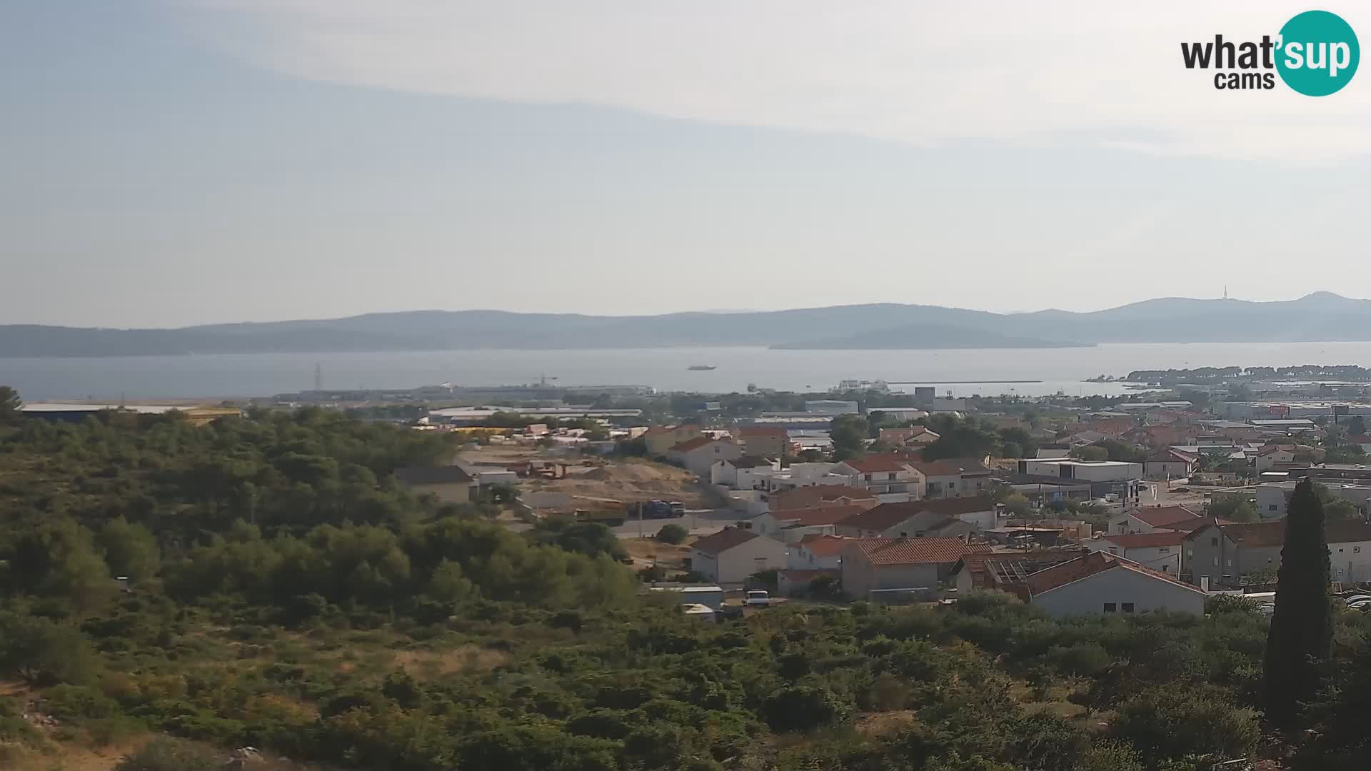 Zadar Port Gazenica Webcam Panorama, Zadar, Kroatien