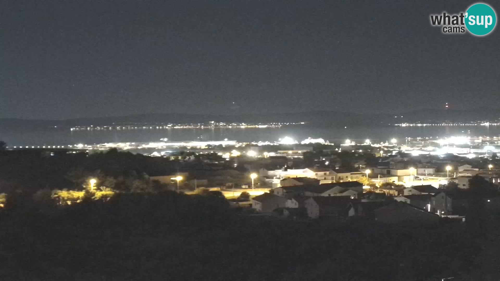 Panorama de la Webcam del Puerto Gazenica de Zadar, Zadar, Croacia