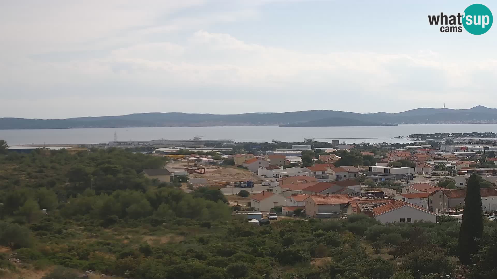 Zadar Port Gazenica Webcam Panorama, Zadar, Croatia
